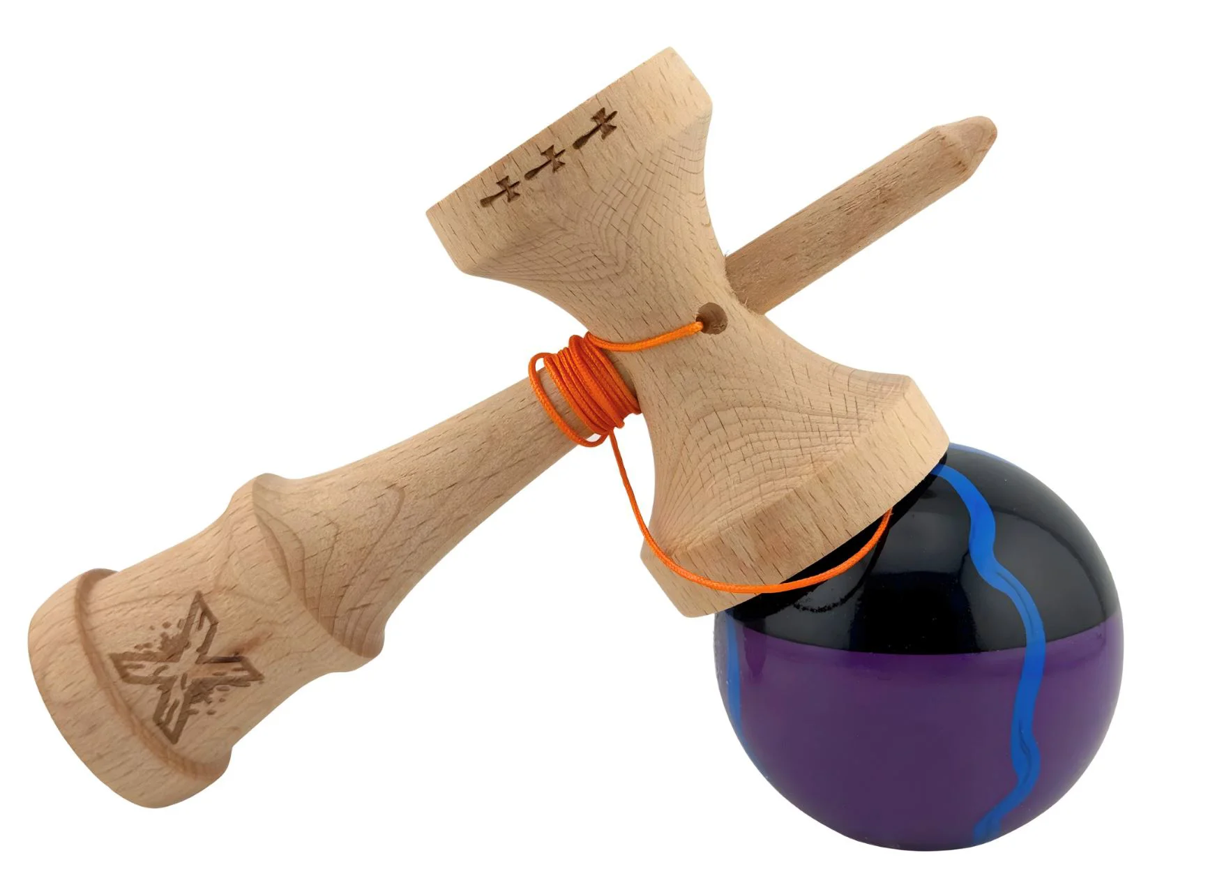 Kendama Essa Toys X Original, Negru-mov foto