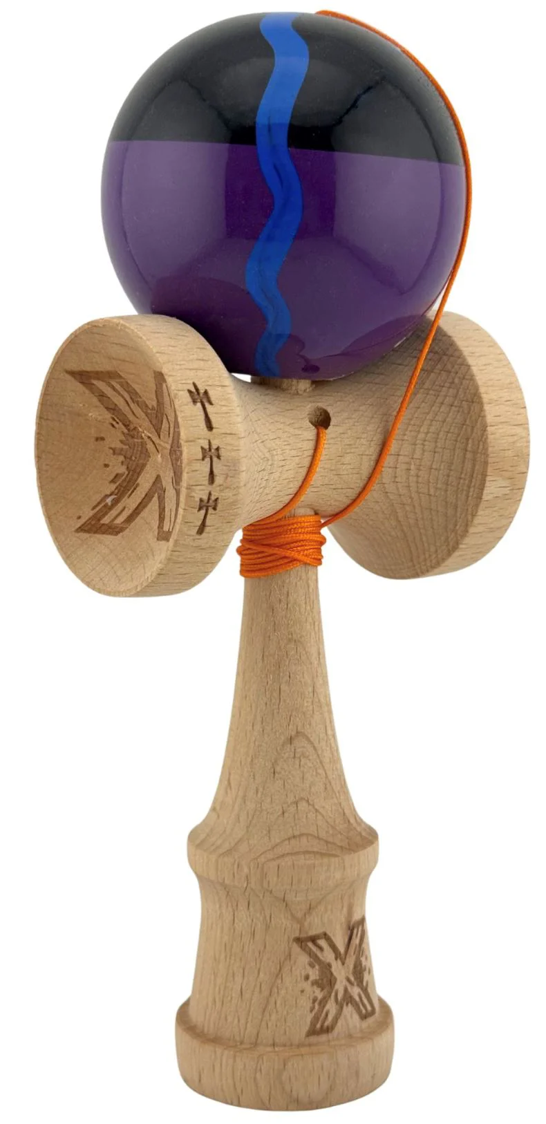Kendama Essa Toys X Original, Negru-mov foto