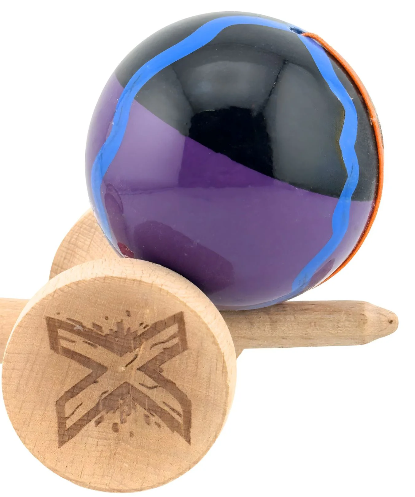 Kendama Essa Toys X Original, Negru-mov foto