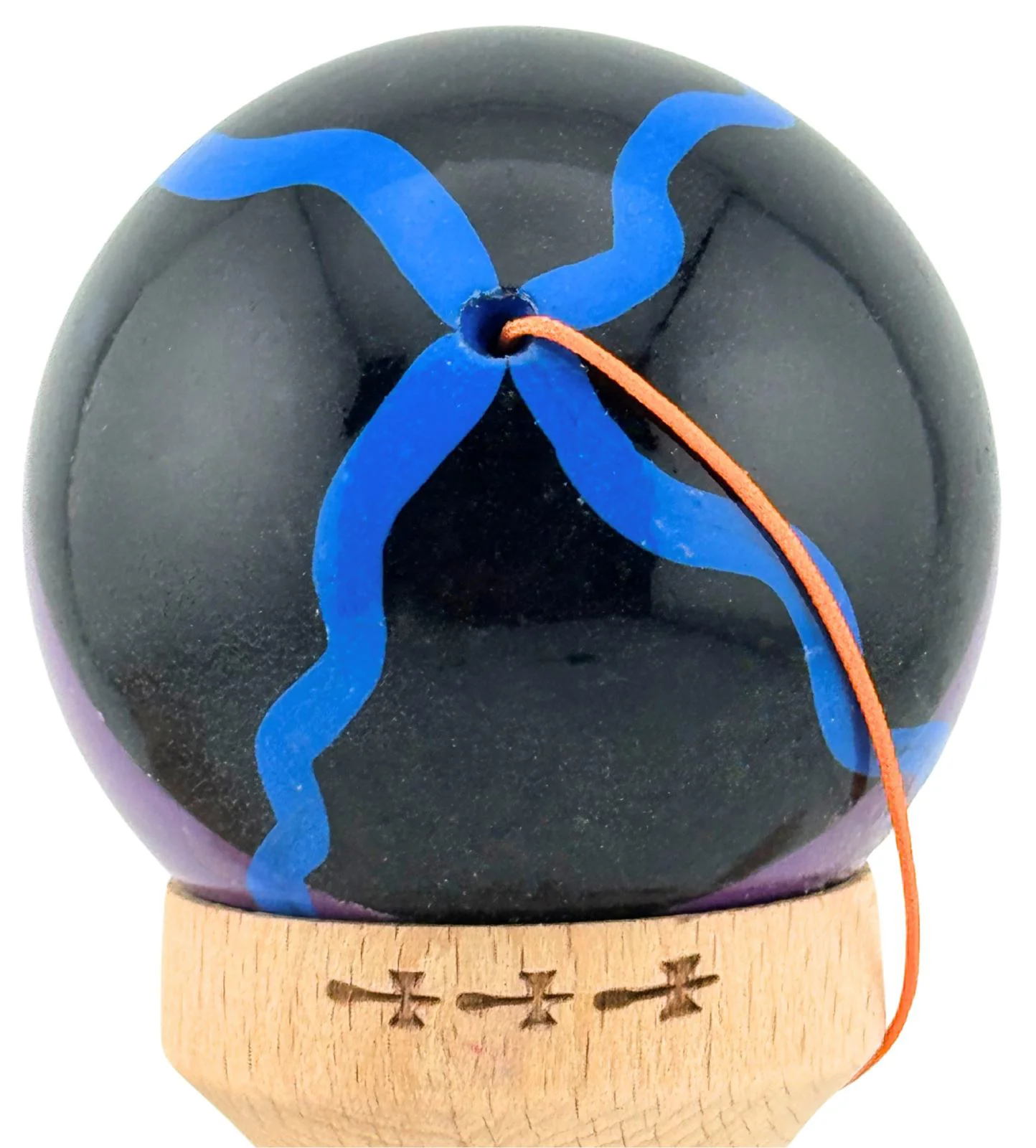 Kendama Essa Toys X Original, Negru-mov foto