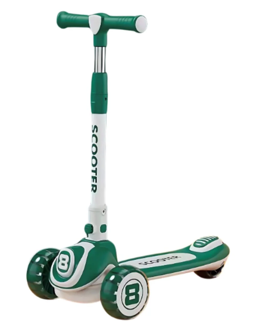 Trotineta pentru copii Scooter cu trei roti, cu lumini si muzica, in sortiment foto