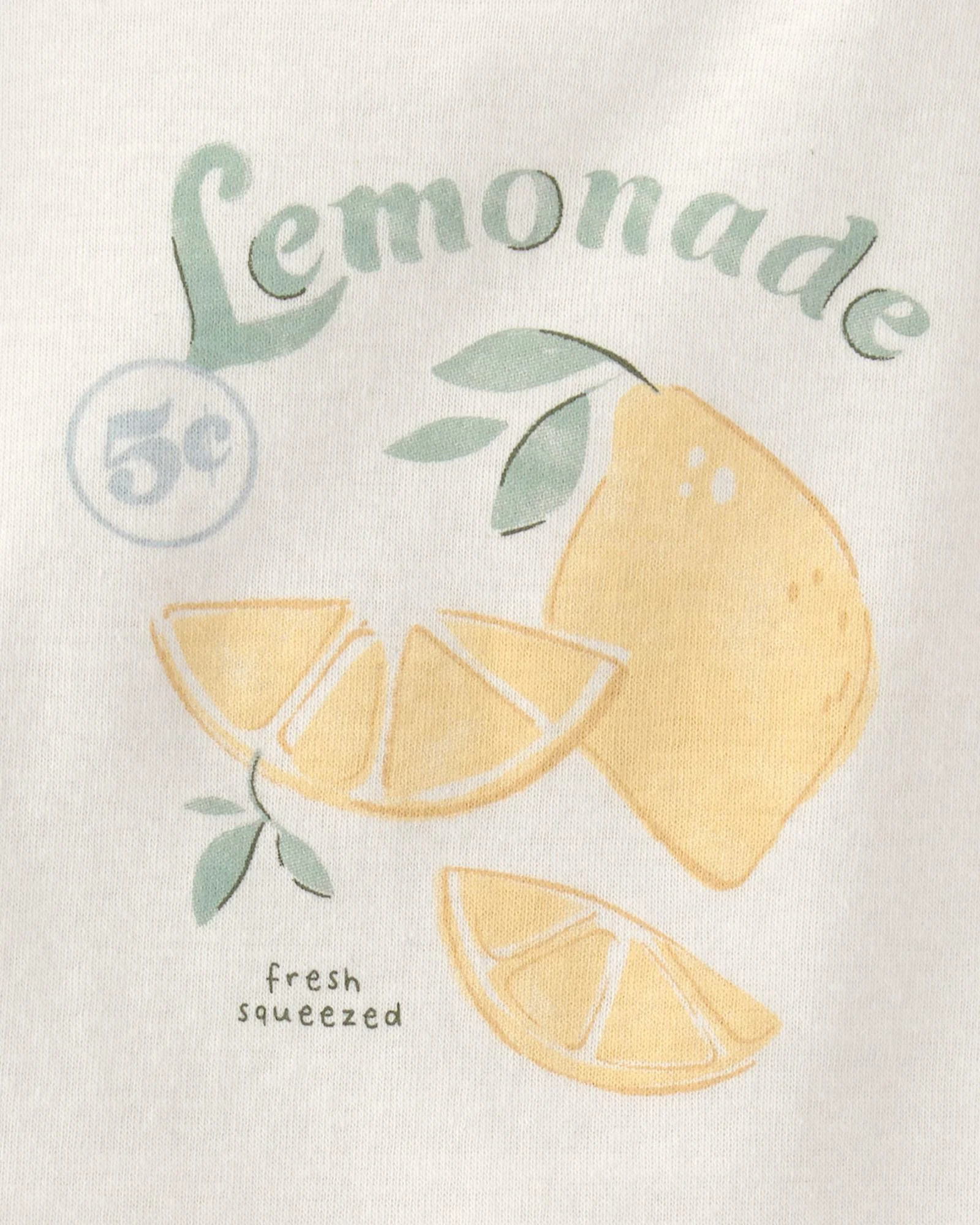 Carter's Set 3 piese Blue Lemonade Graphic - tricou, cardigan si pantaloni scurti foto