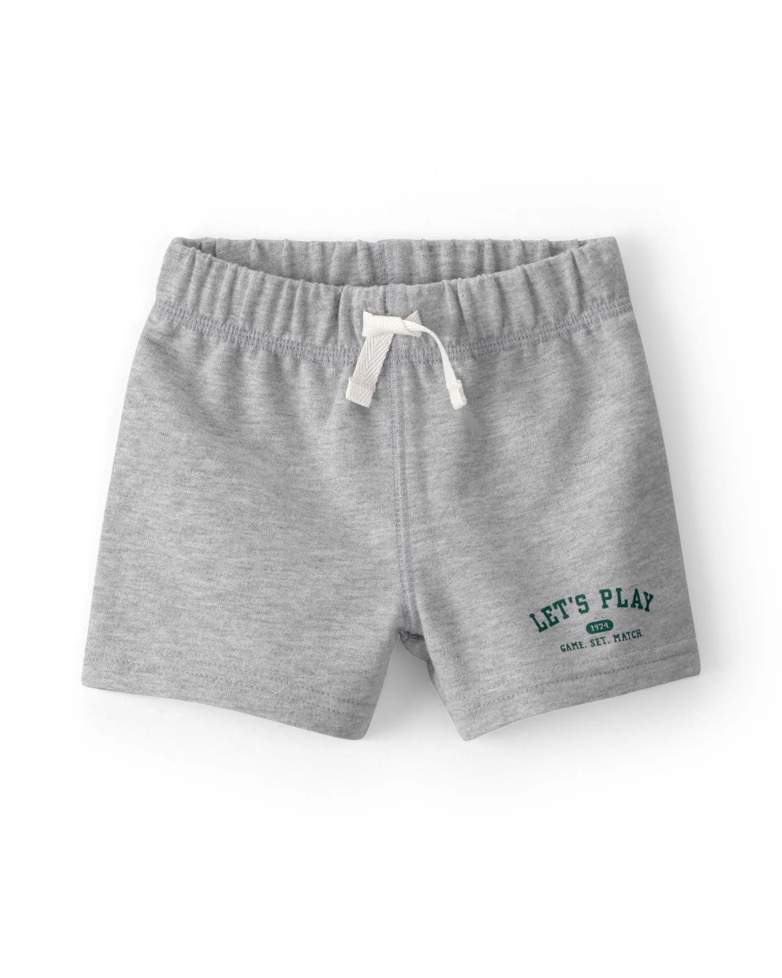 Carter's Set 3 piese Gray&Green Varsity - cardigan, body si pantaloni scurti foto