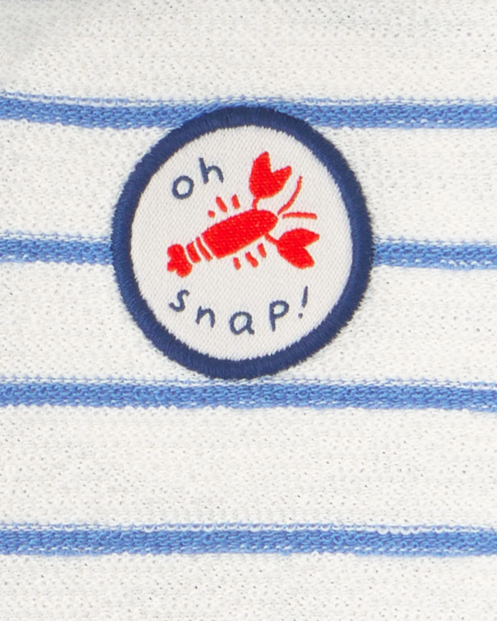 Carter's Salopeta scurta cu gluga Oh Snap Lobster foto