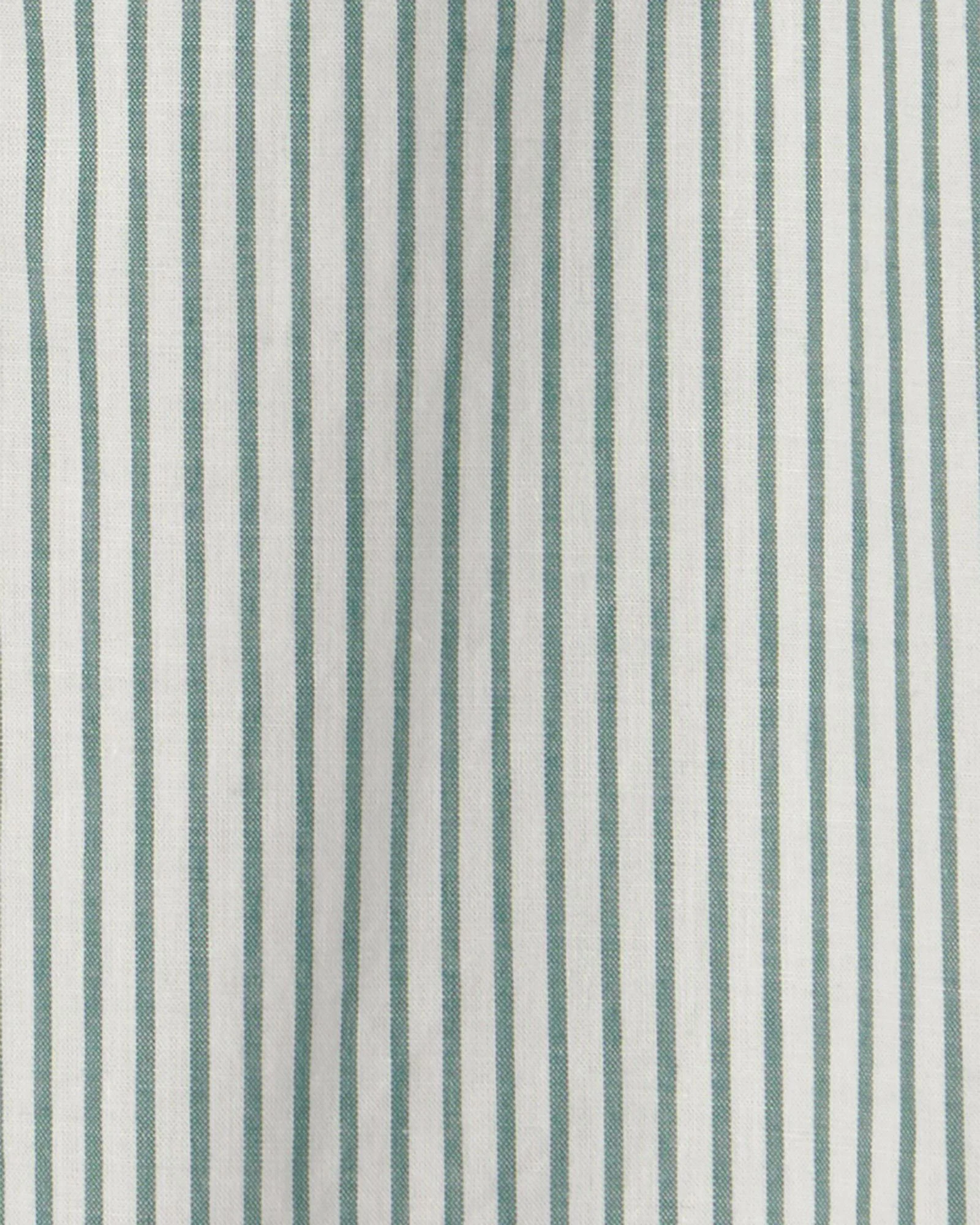 Carter's Короткий хлопковый комбинезон Green Stripe foto