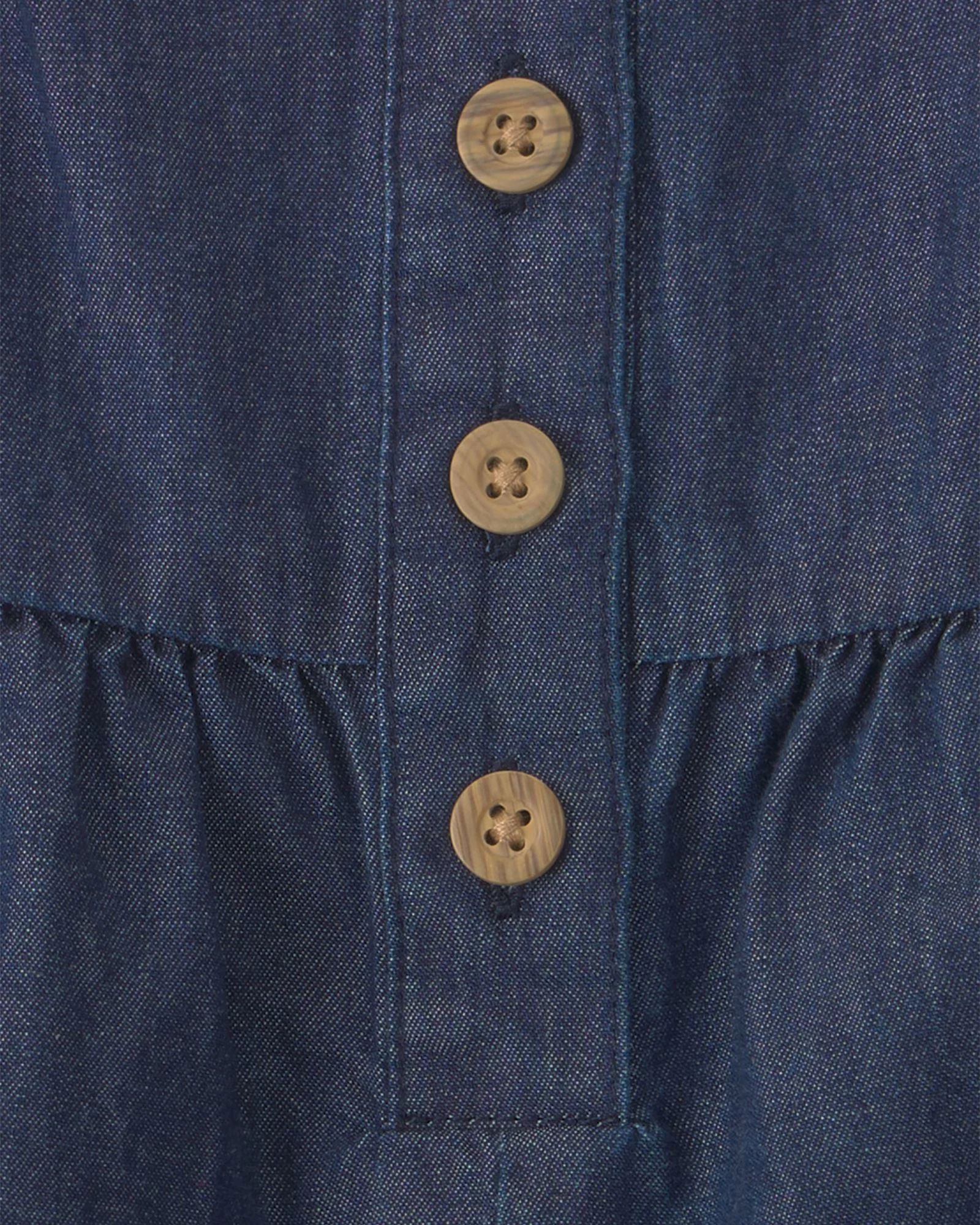 Carter's Set 2 piese Chambray Shortall - tricou si salopeta foto