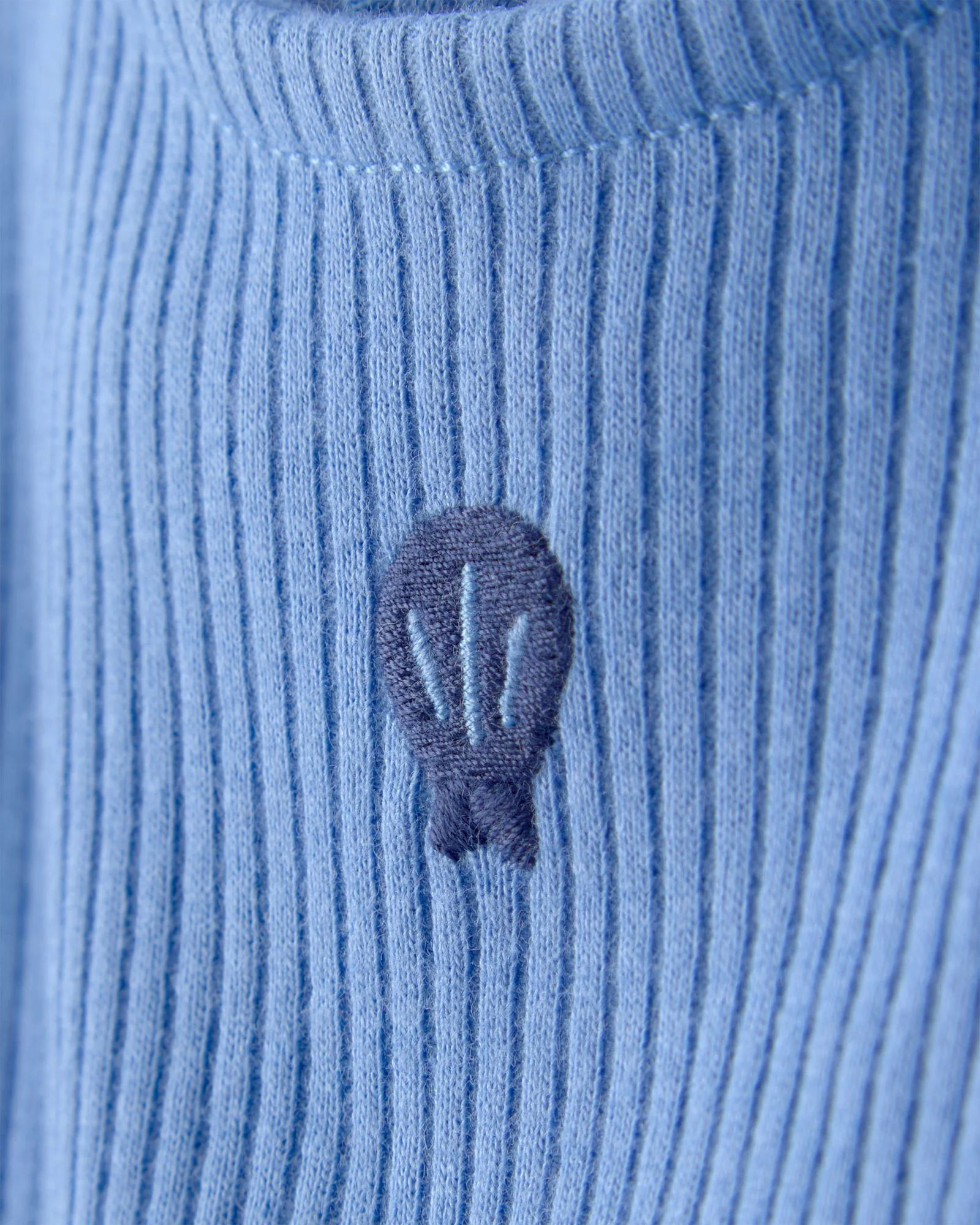 Carter's Rochita-body din bumbac Blue Seashell Jersey foto