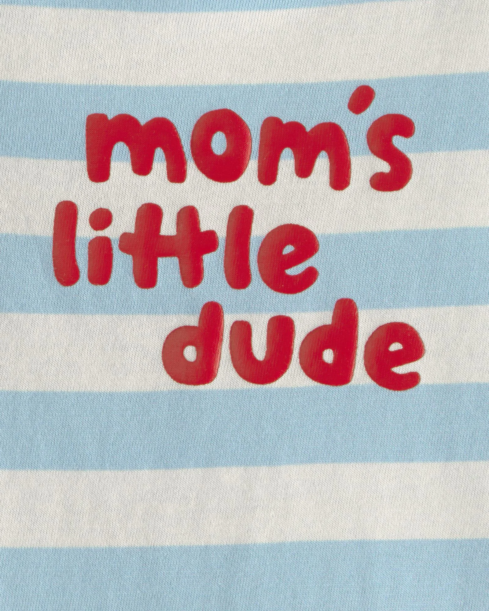 Carter's Body cu maneca scurta Mom's Little Dude foto