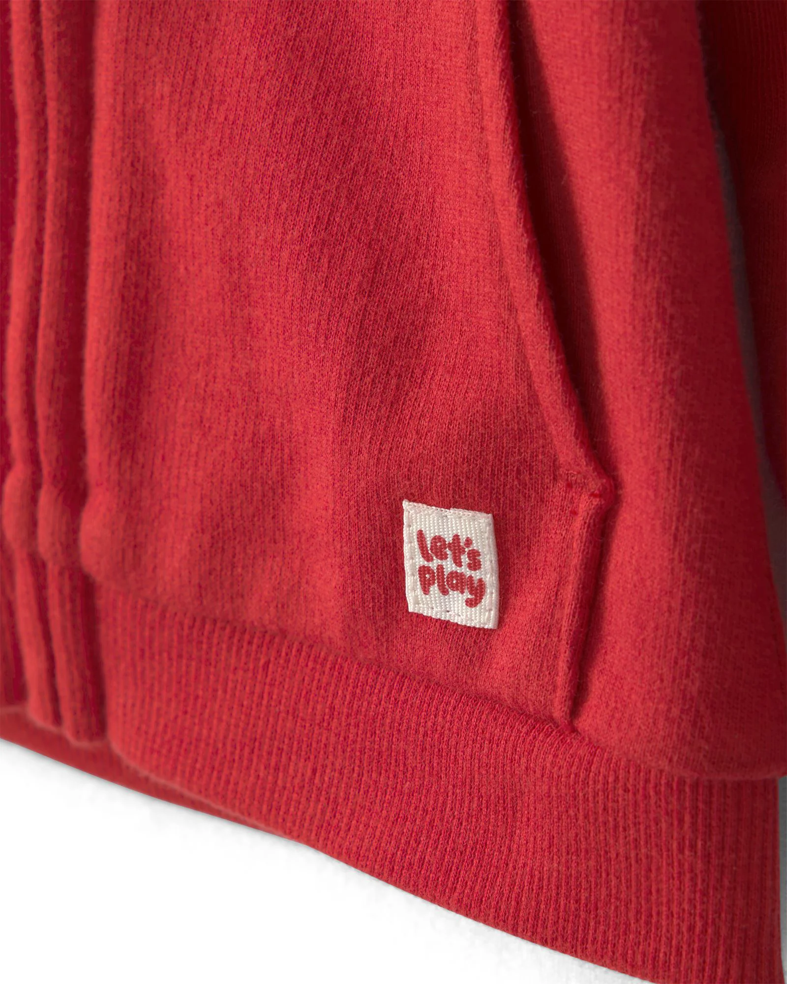 Carter's Худи с капюшоном на молнии Solid Red Zip foto