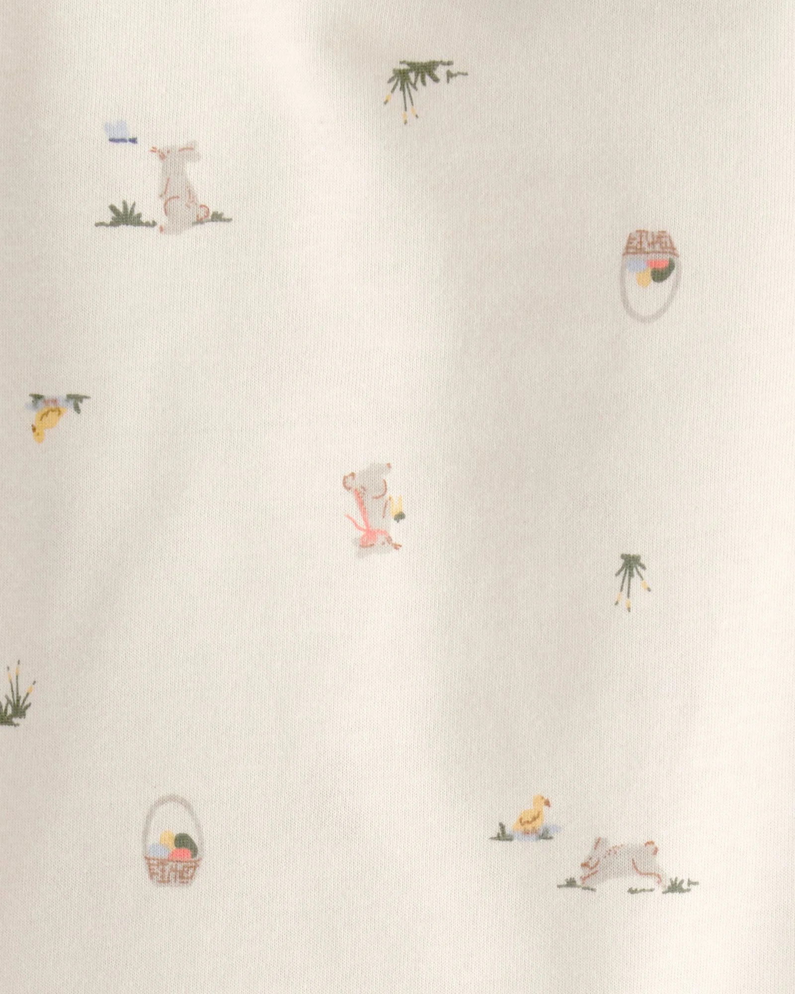 Carter's Комплект 2 в 1 Easter Blue Bunny - футболка и комбинезон foto