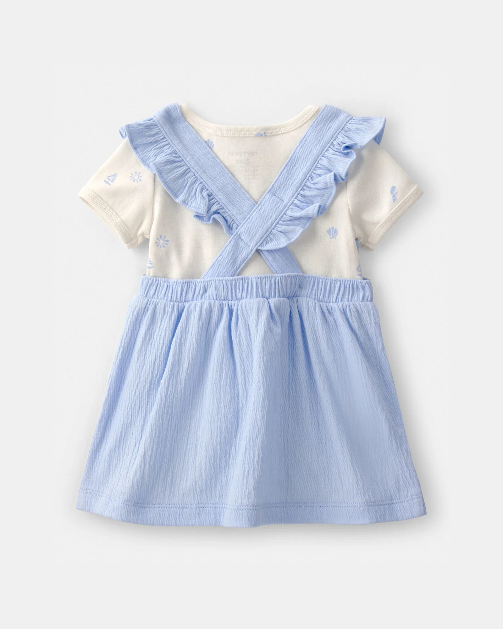 Carter's Комплект 2 в 1 Flutter Sleeve Jumper - боди и платье foto