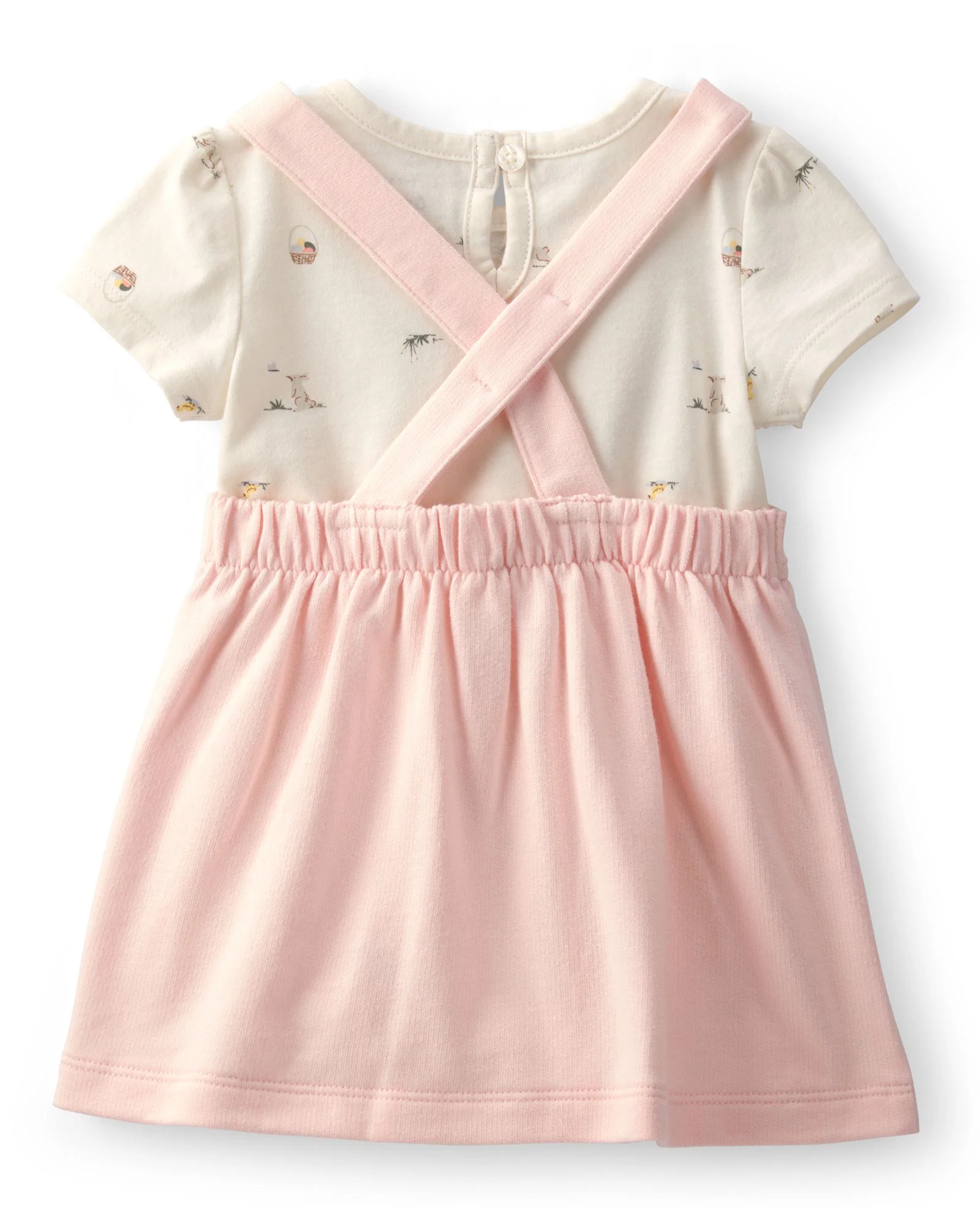 Carter's Комплект 2 в 1 Easter Pink Bunny - боди и платье foto