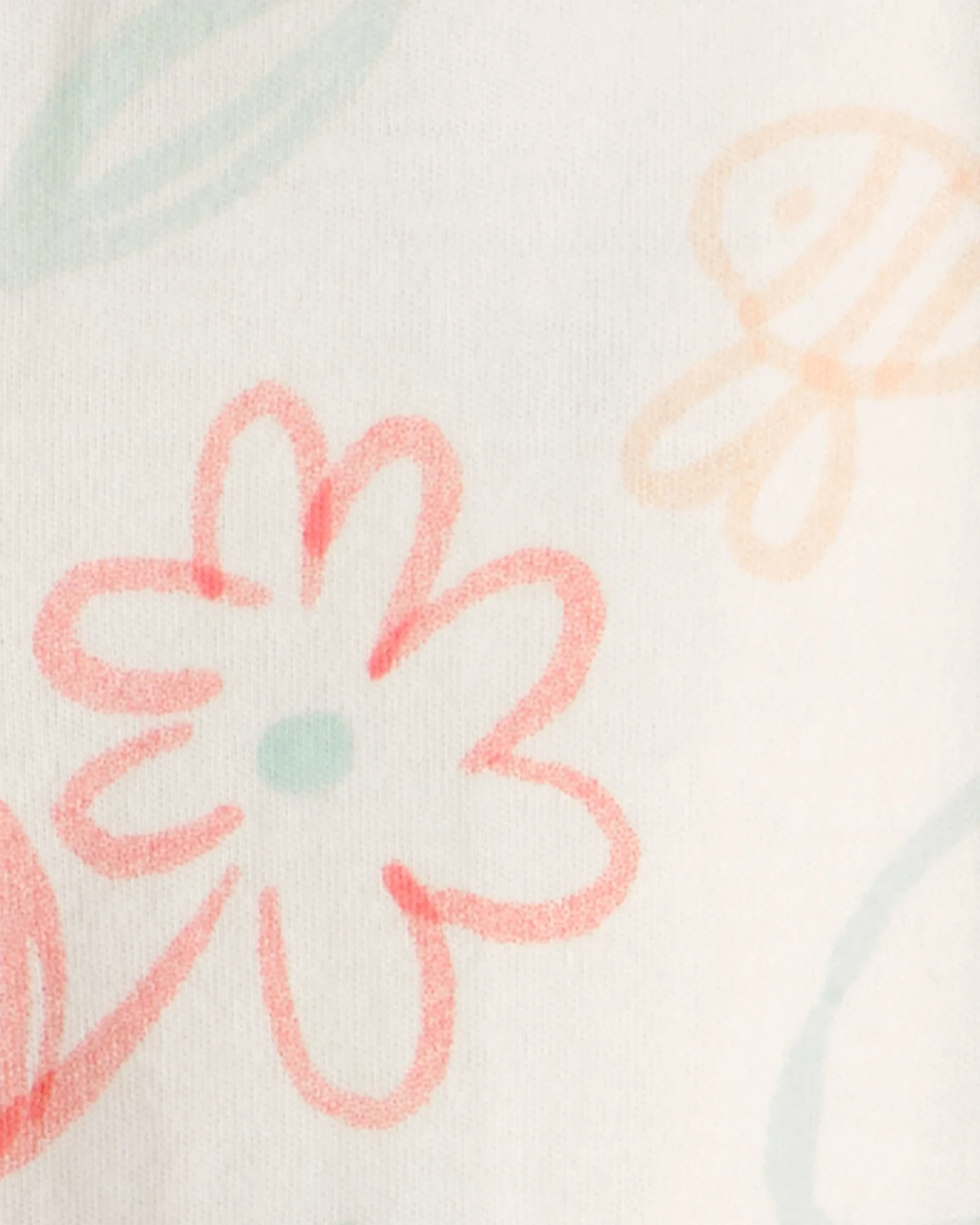 Carter's Pijama din bumbac cu botosei Spring Outline foto