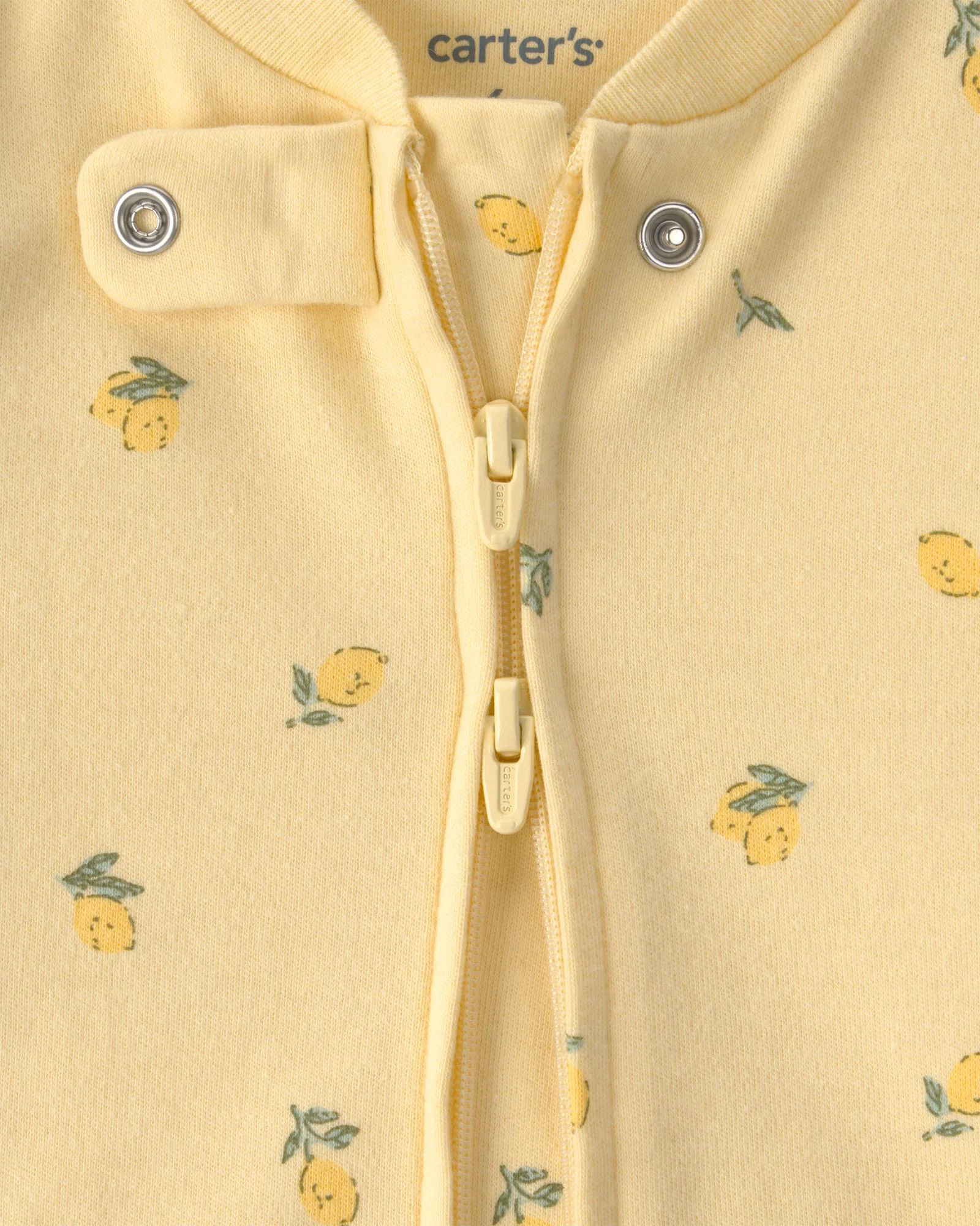 Carter's Хлопковая пижама с пинетками Mini Lemon Print foto