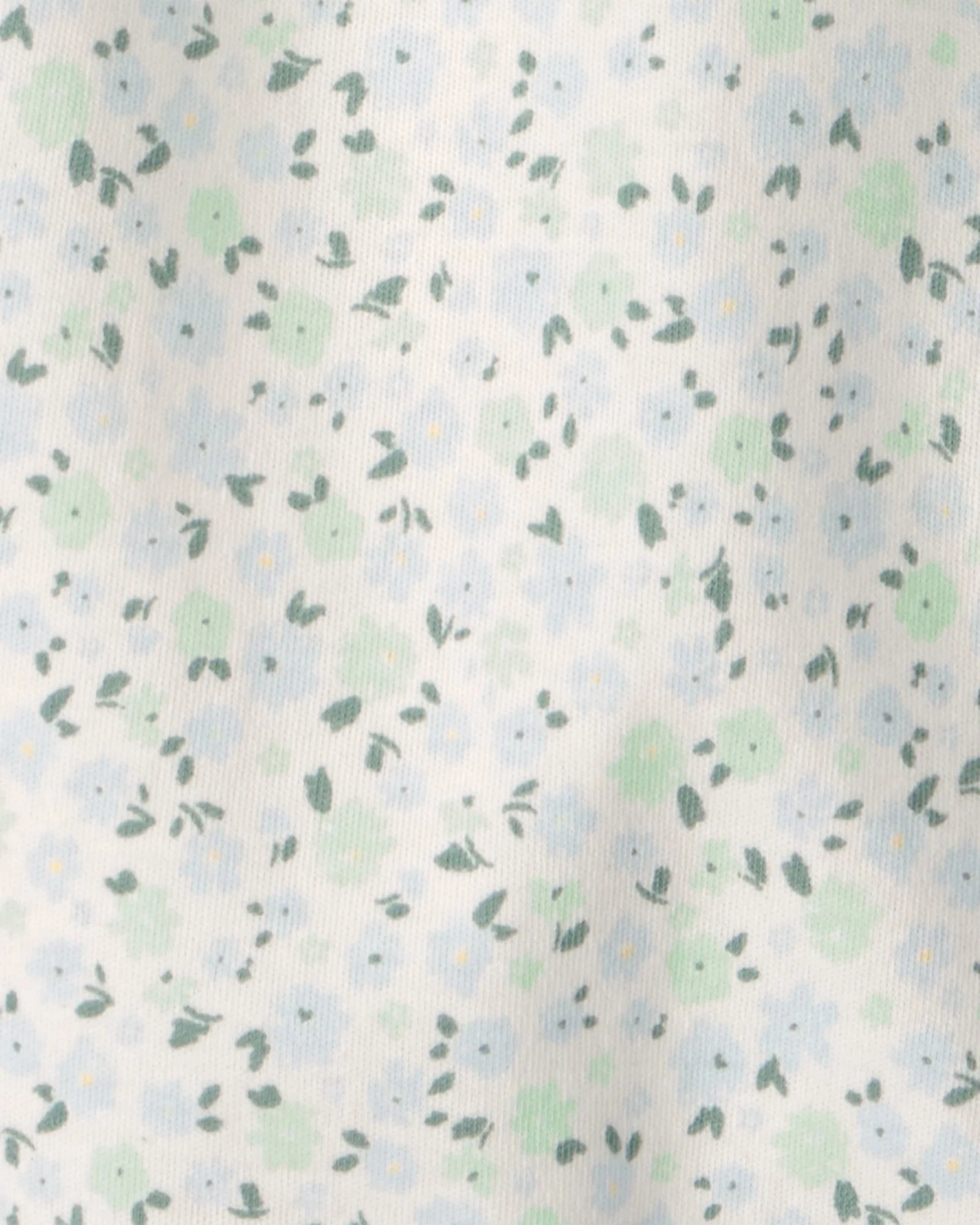 Carter's Хлопковая пижама с пинетками Ditsy Floral Flutter foto