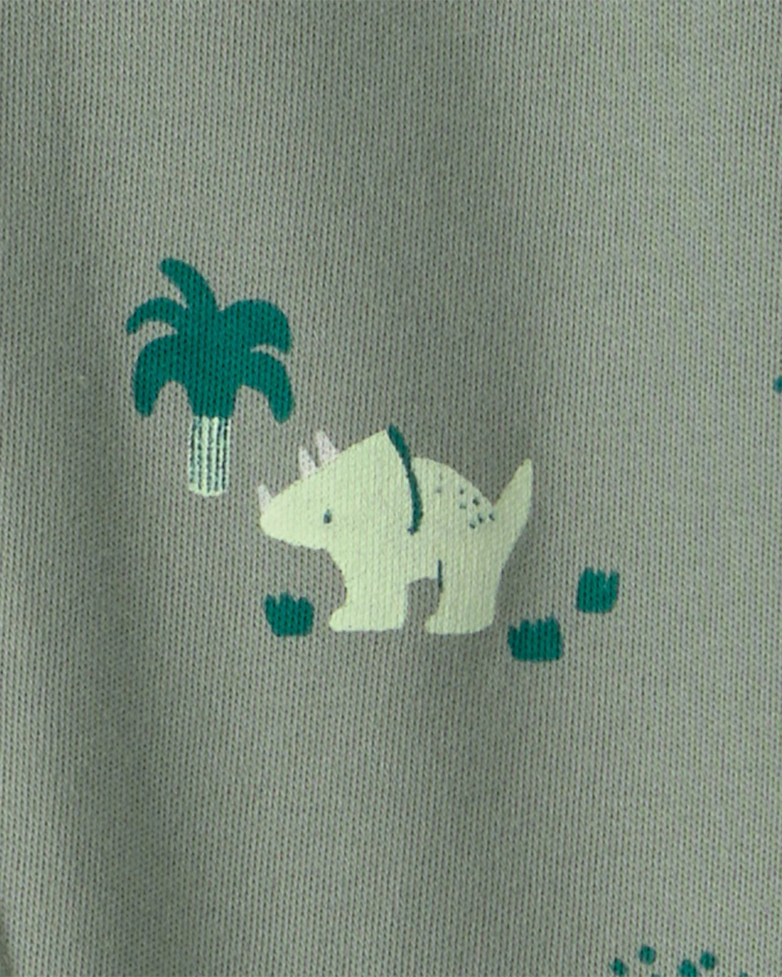 Carter's Pijama din bumbac cu botosei Mini Dino Print foto