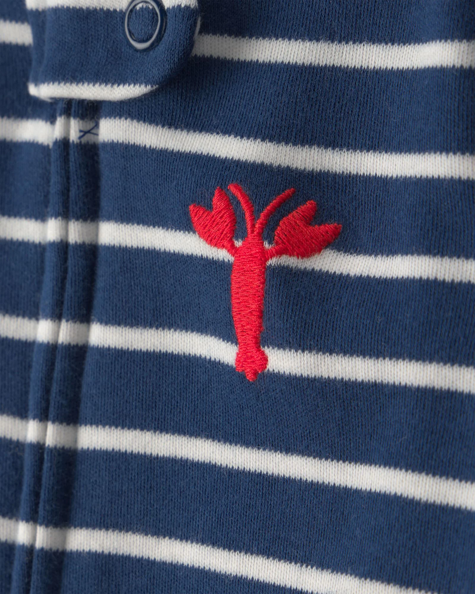 Carter's Хлопковая пижама с пинетками Mariner Lobster foto