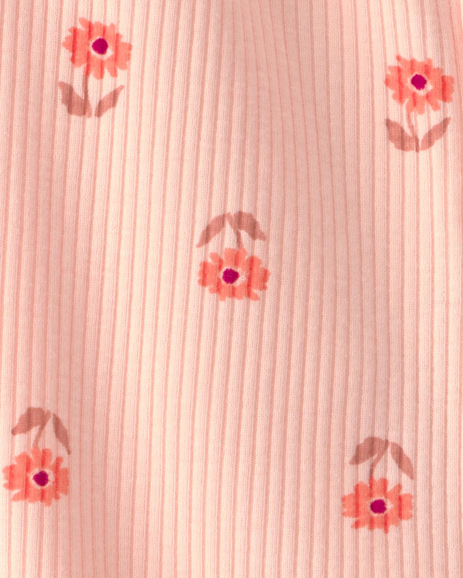 Carter's Пижама с пинетками Orange Floral foto