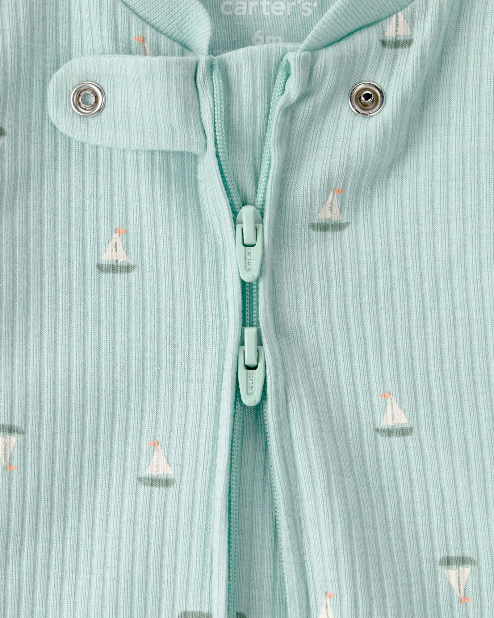 Carter's Pijama cu botosei Mini Boat Print foto