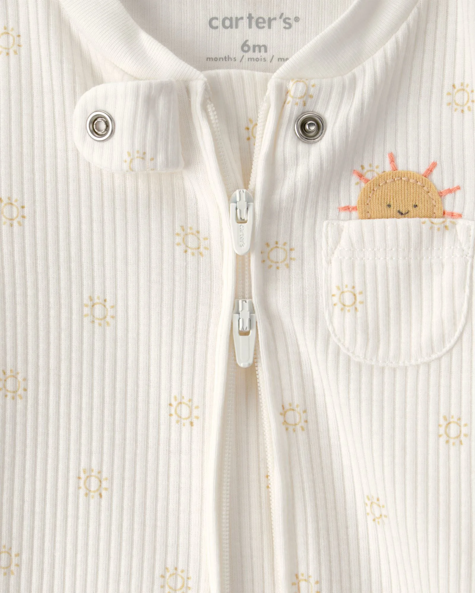 Carter's Пижама с пинетками Sun Print foto