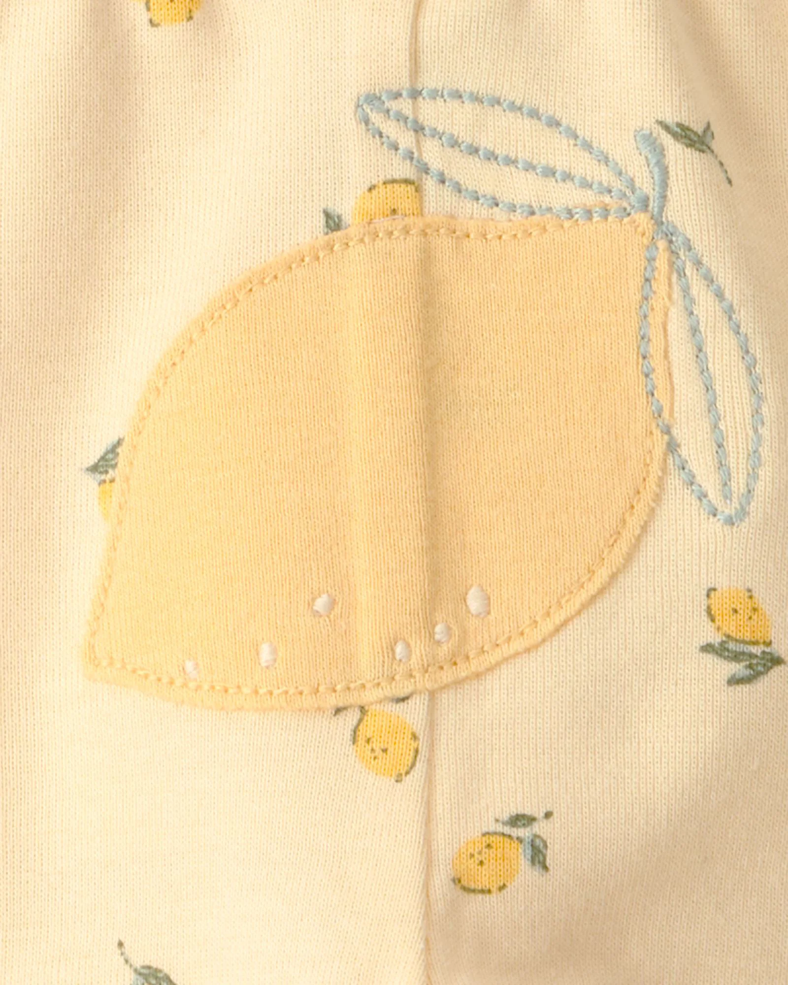 Carter's Set 3 piese Lemon Print - 2 body si pantaloni foto