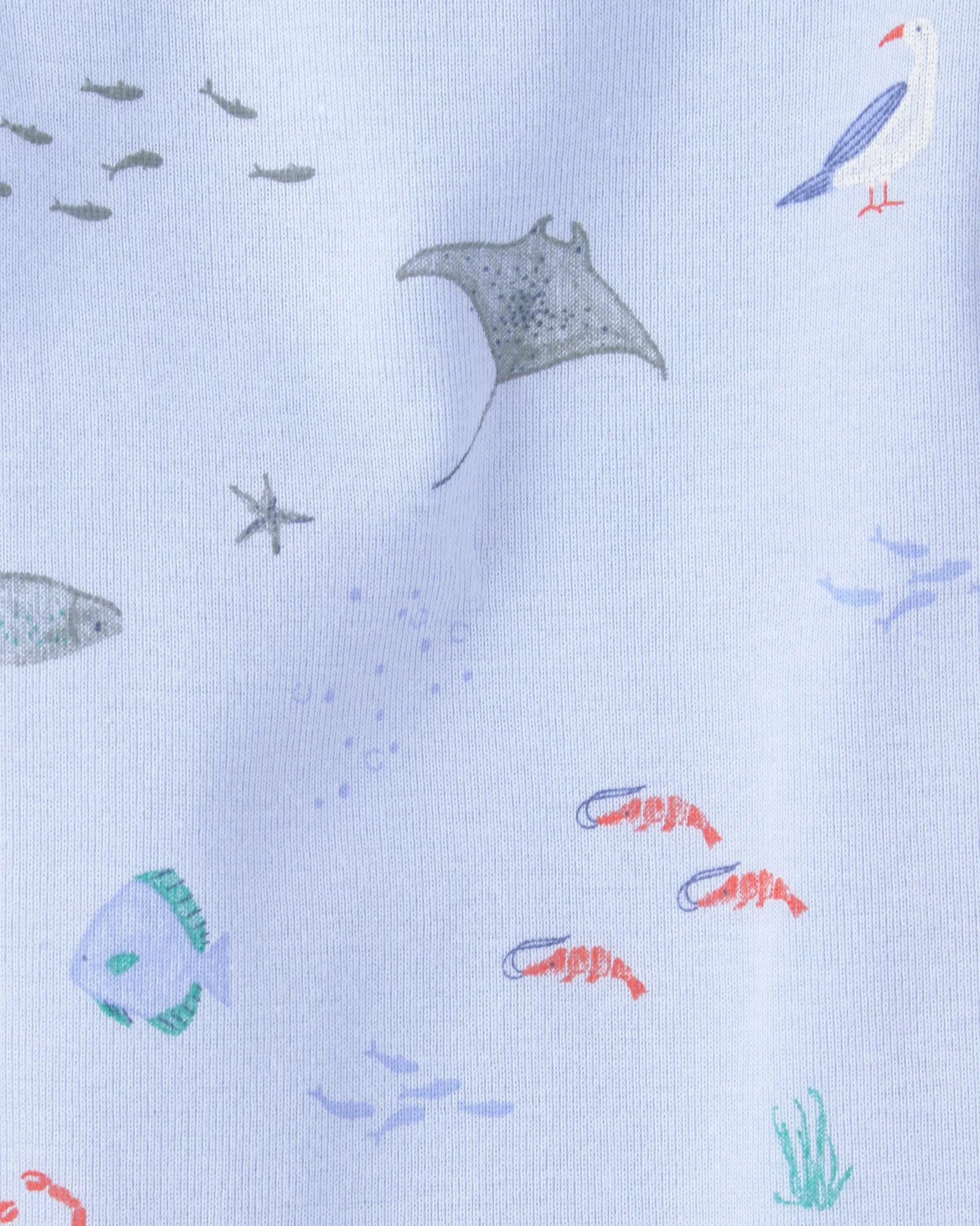Carter's Set 3 piese Crab Art - 2 body si pantaloni foto