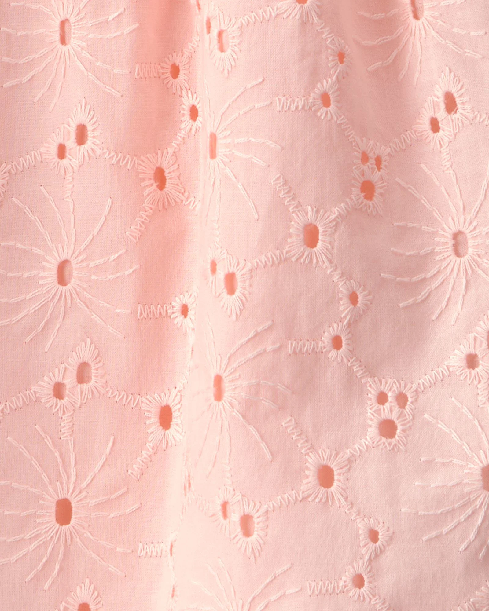Carter's Rochita din bumbac Easter Pink Eyelet foto