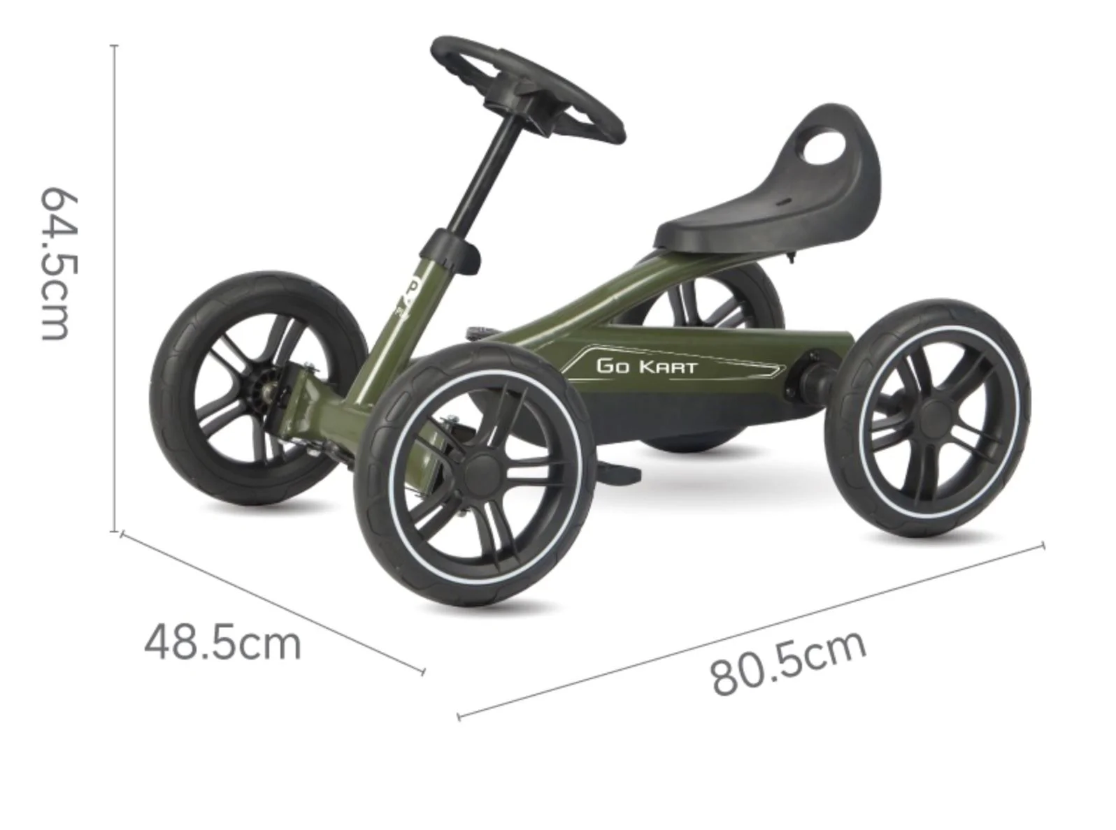 Педальный карт Qplay Gokart Haki foto