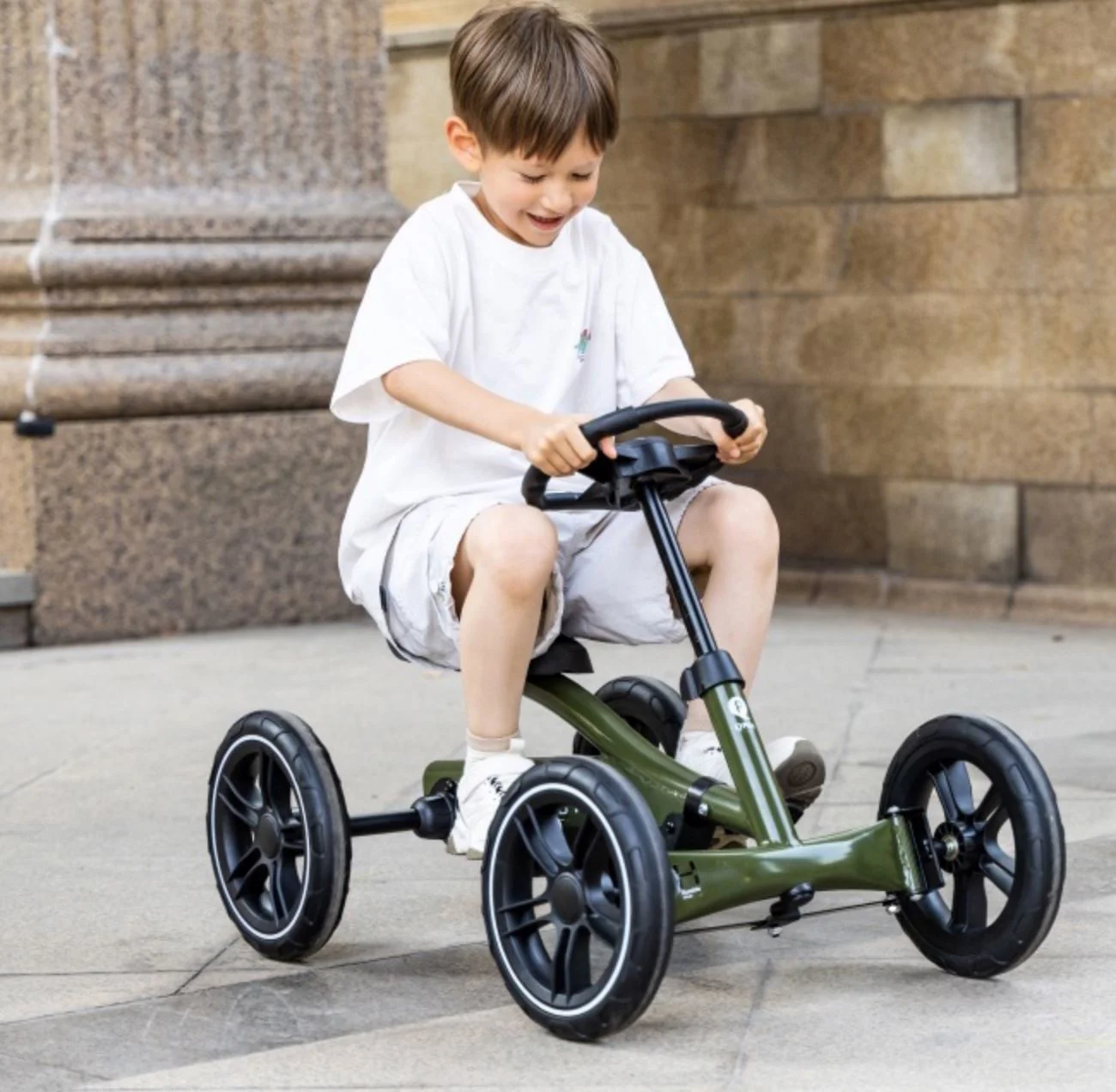 Педальный карт Qplay Gokart Haki foto