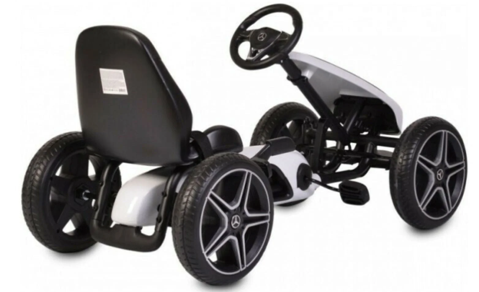 Педальный карт Qplay Mercedes-Benz Daimler AG Красный foto