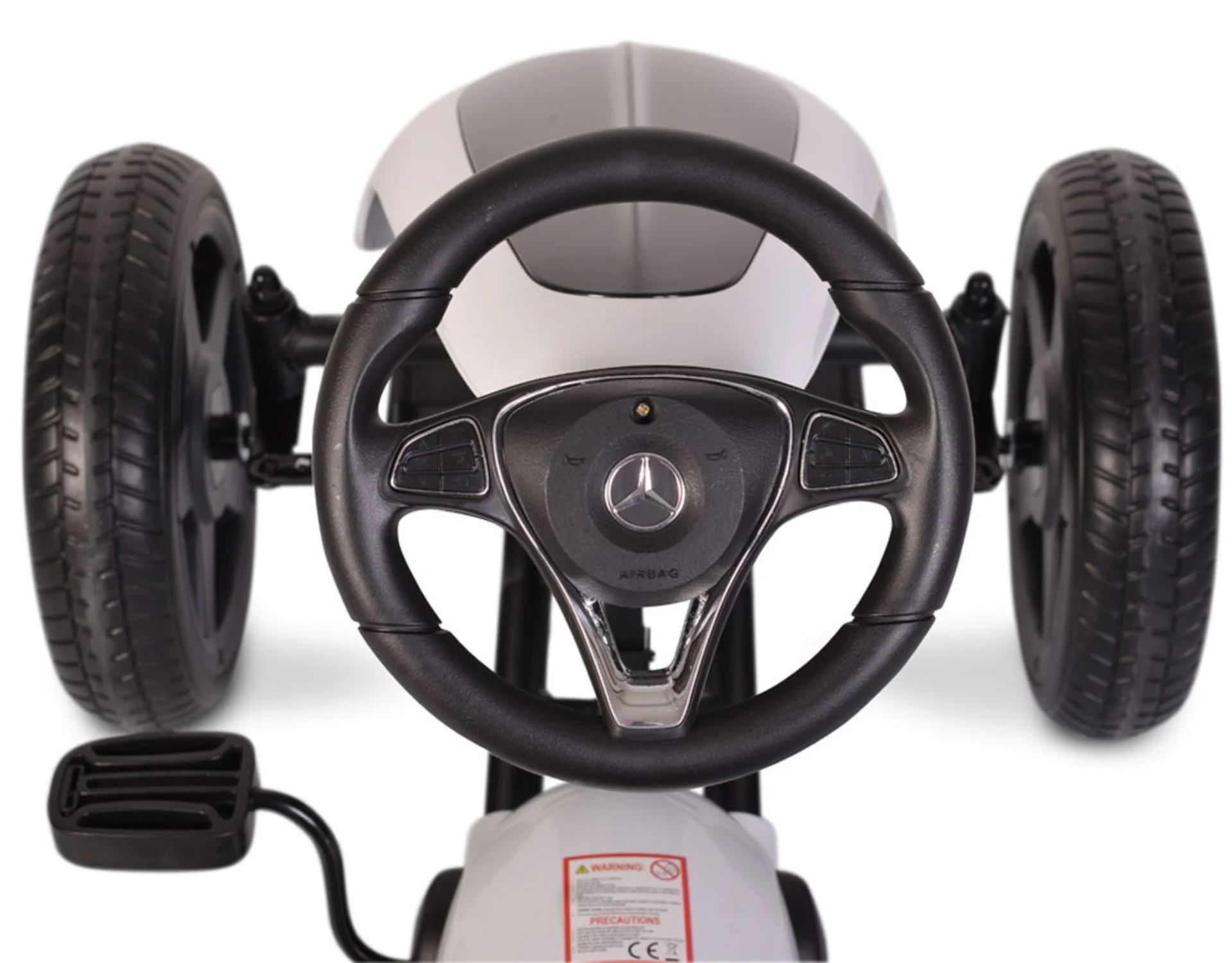 Педальный карт Qplay Mercedes-Benz Daimler AG Красный foto