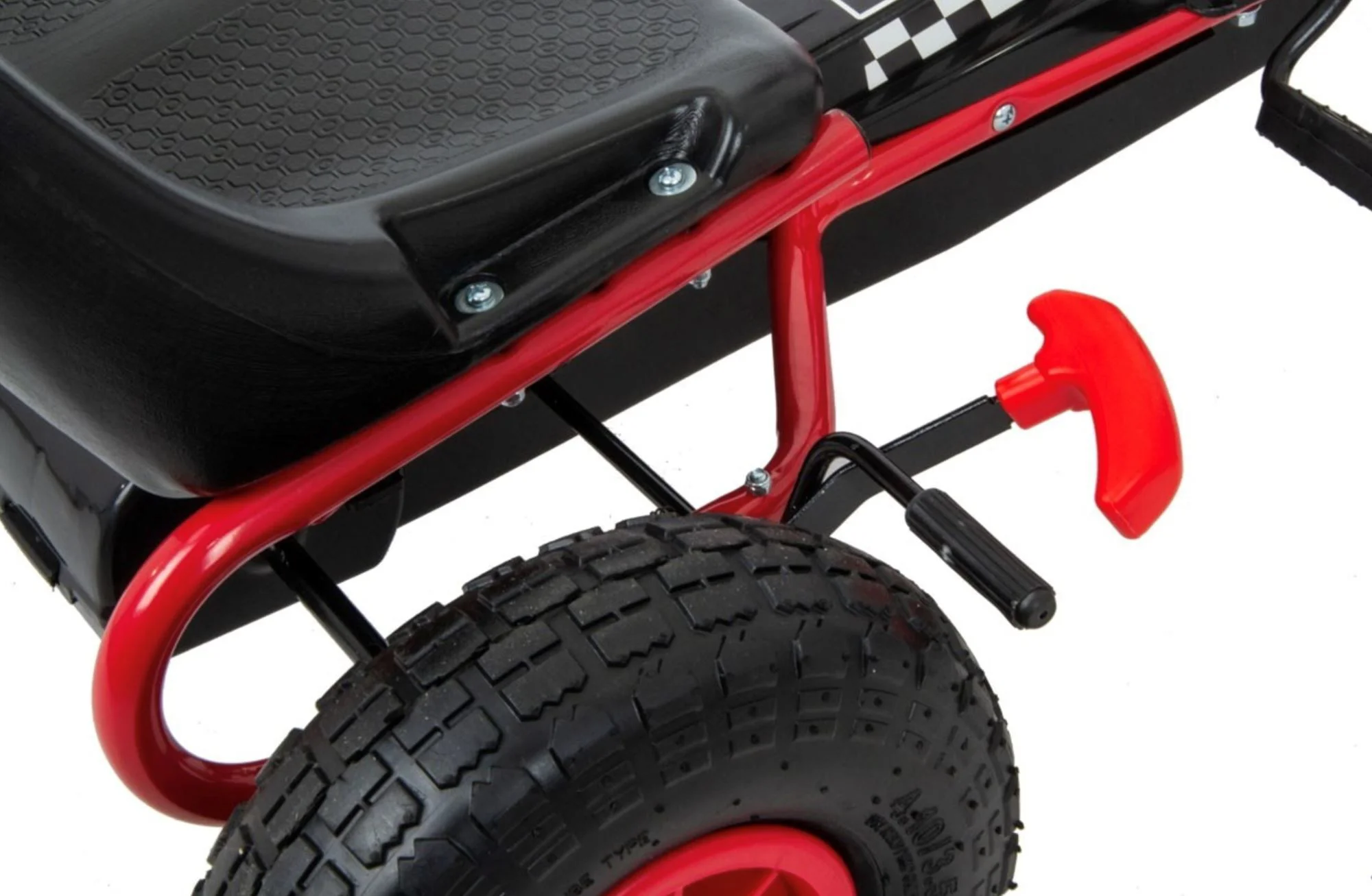 Kart cu pedale Enero Sport Go-Kart 01 Rosu foto