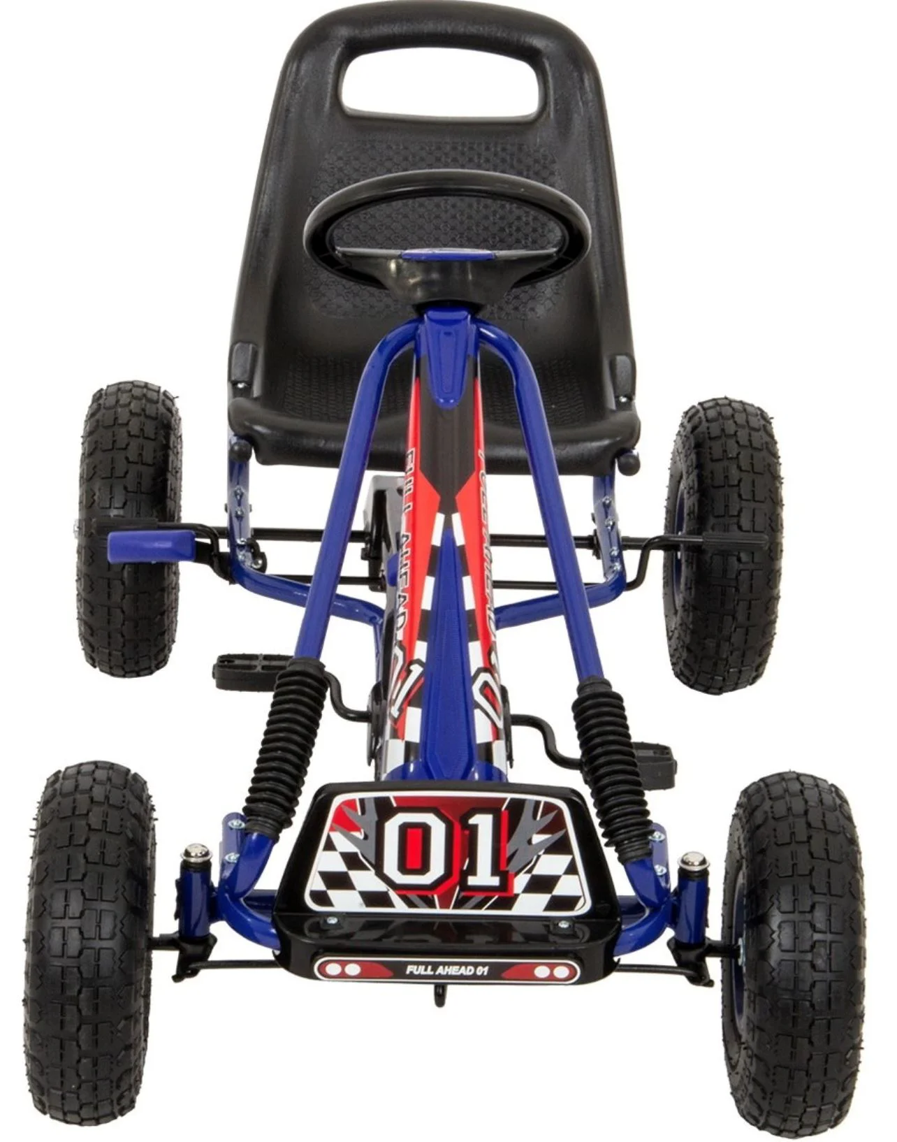 Kart cu pedale Enero Sport Go-Kart 01 Albastru foto