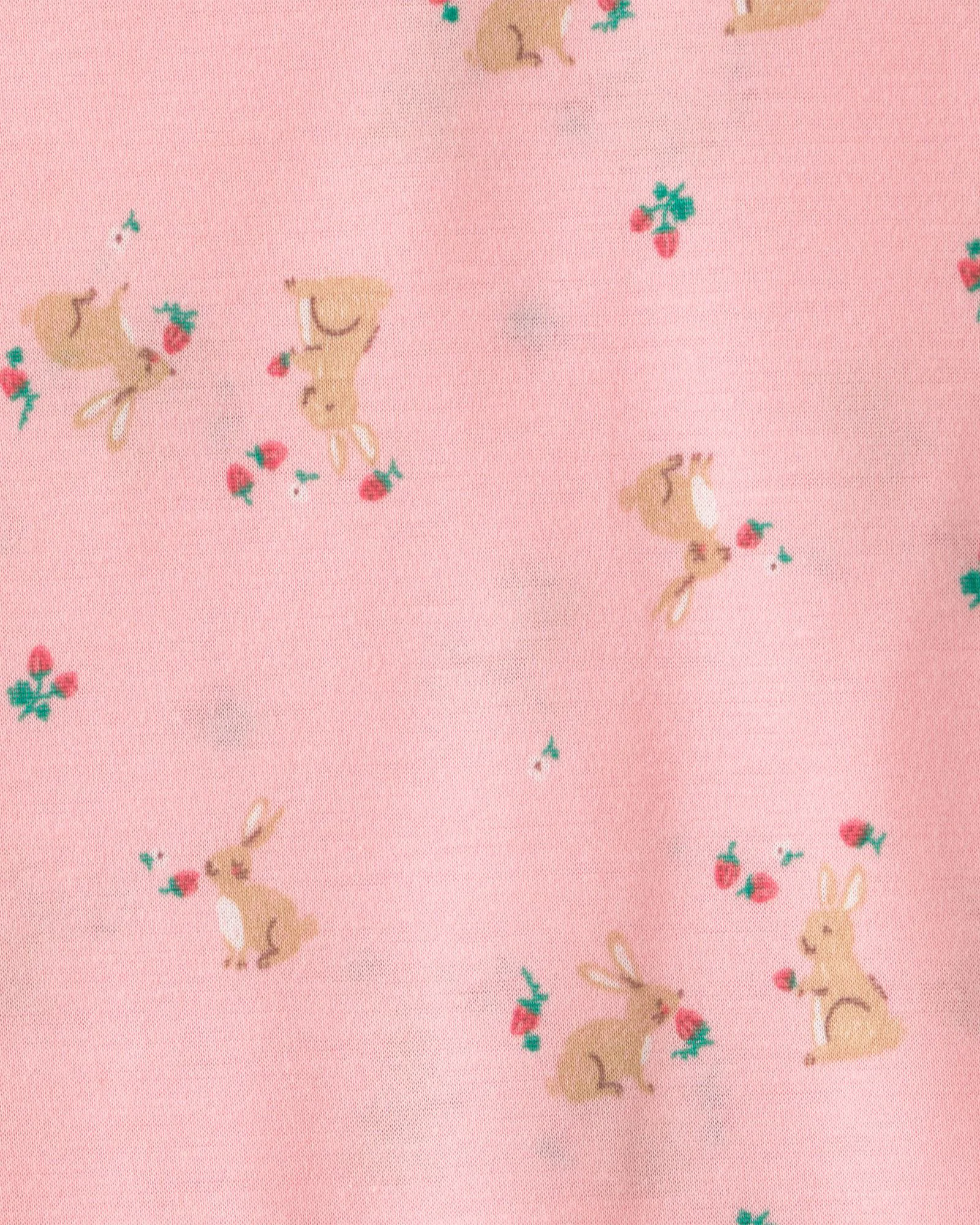 Carter's Комплект 2 ночные рубашки Pink-Blue Bunny Gown foto