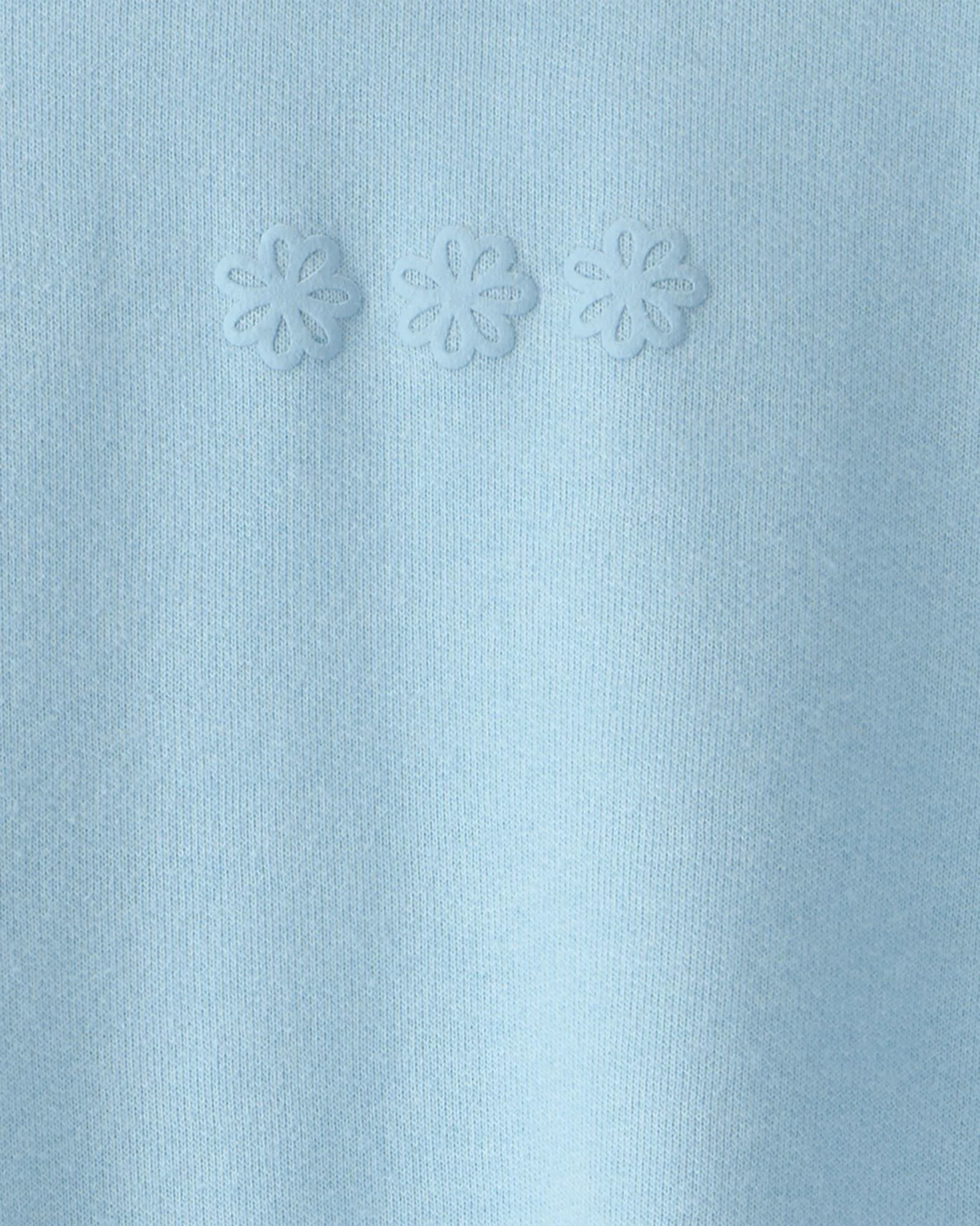 Carter's Свитшот Blue Flower Terry foto