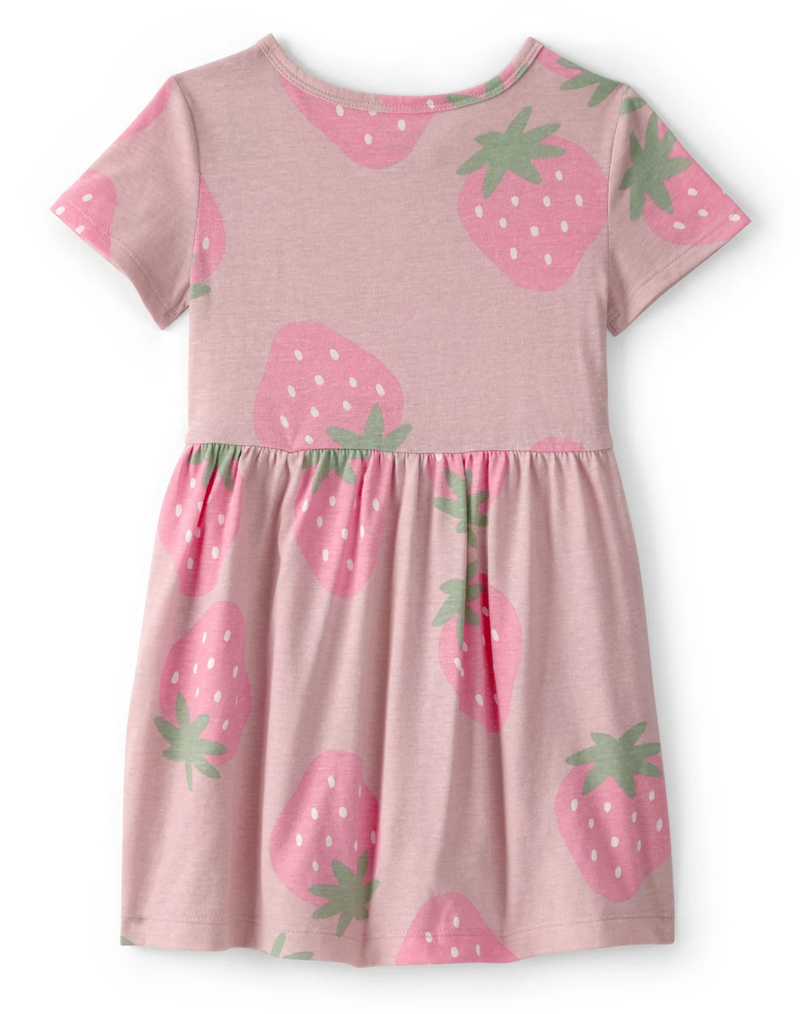 Carter's Хлопковое платье Pink Strawberry foto