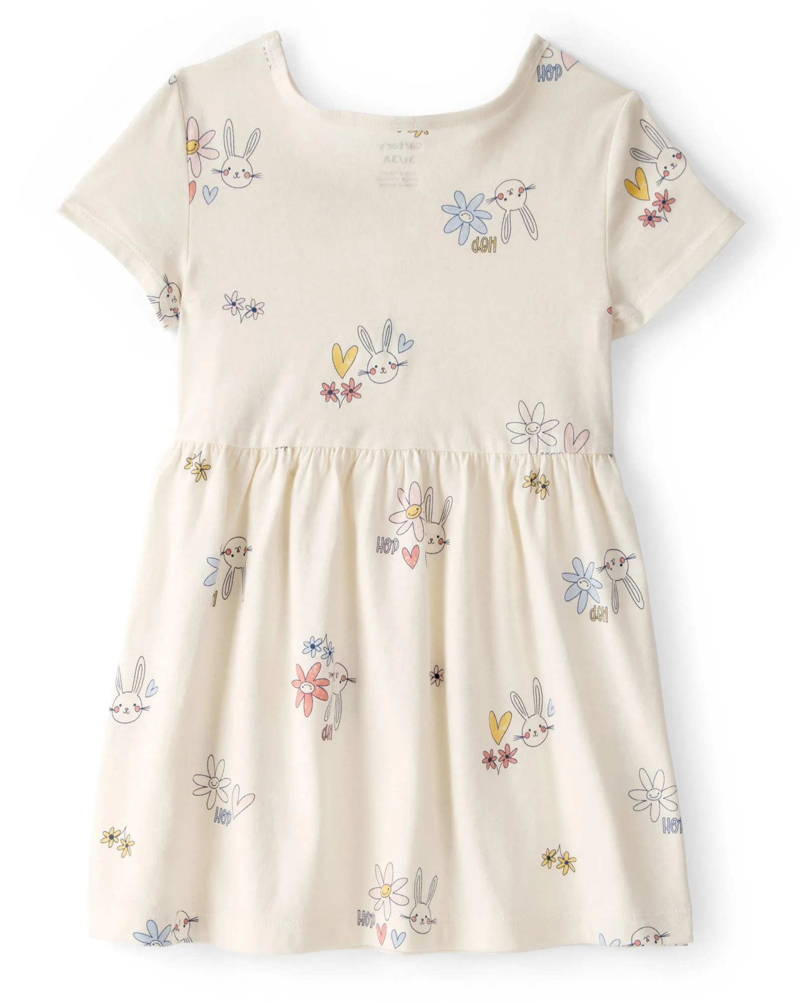 Carter's Хлопковое платье White Bunny foto