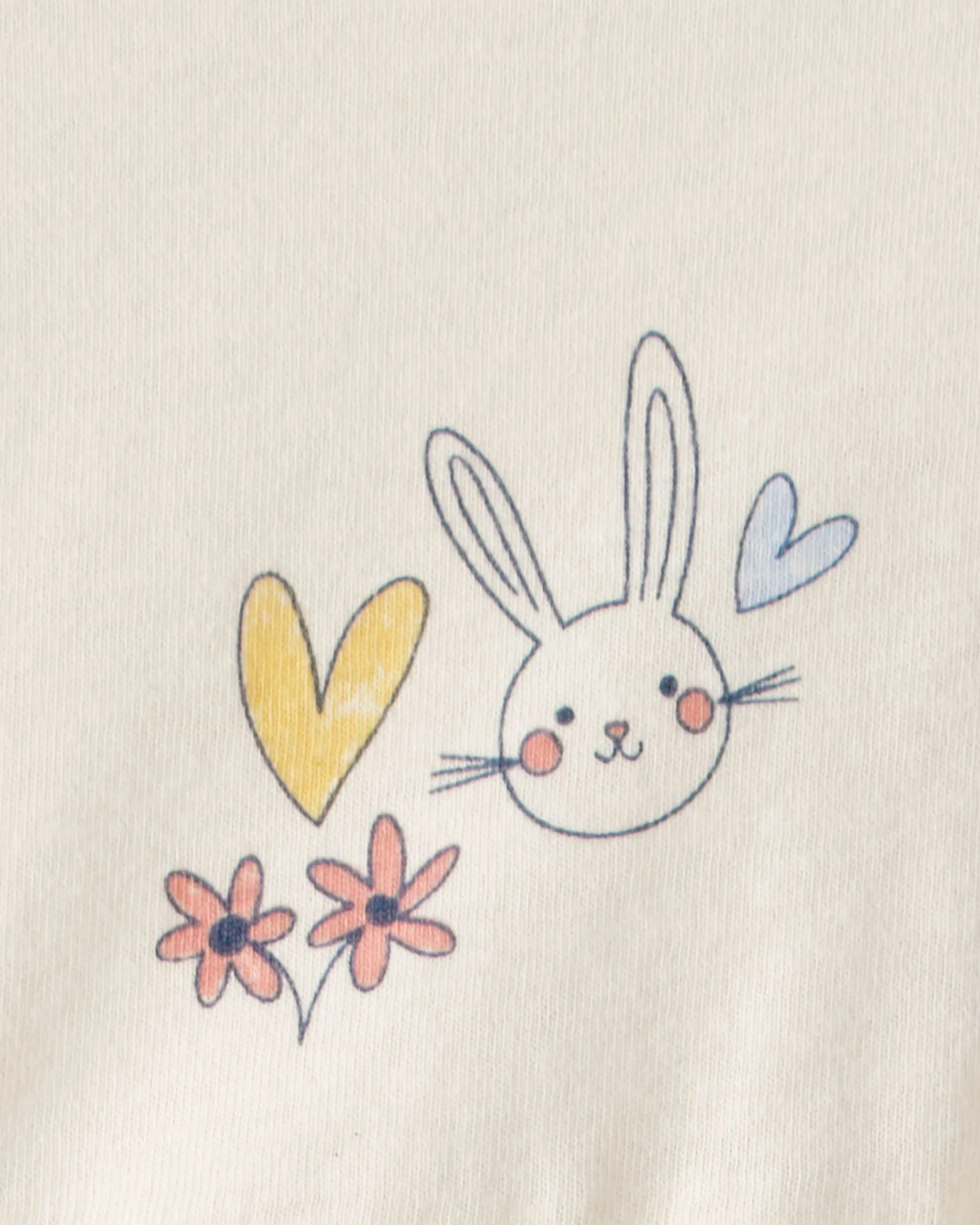 Carter's Хлопковое платье White Bunny foto