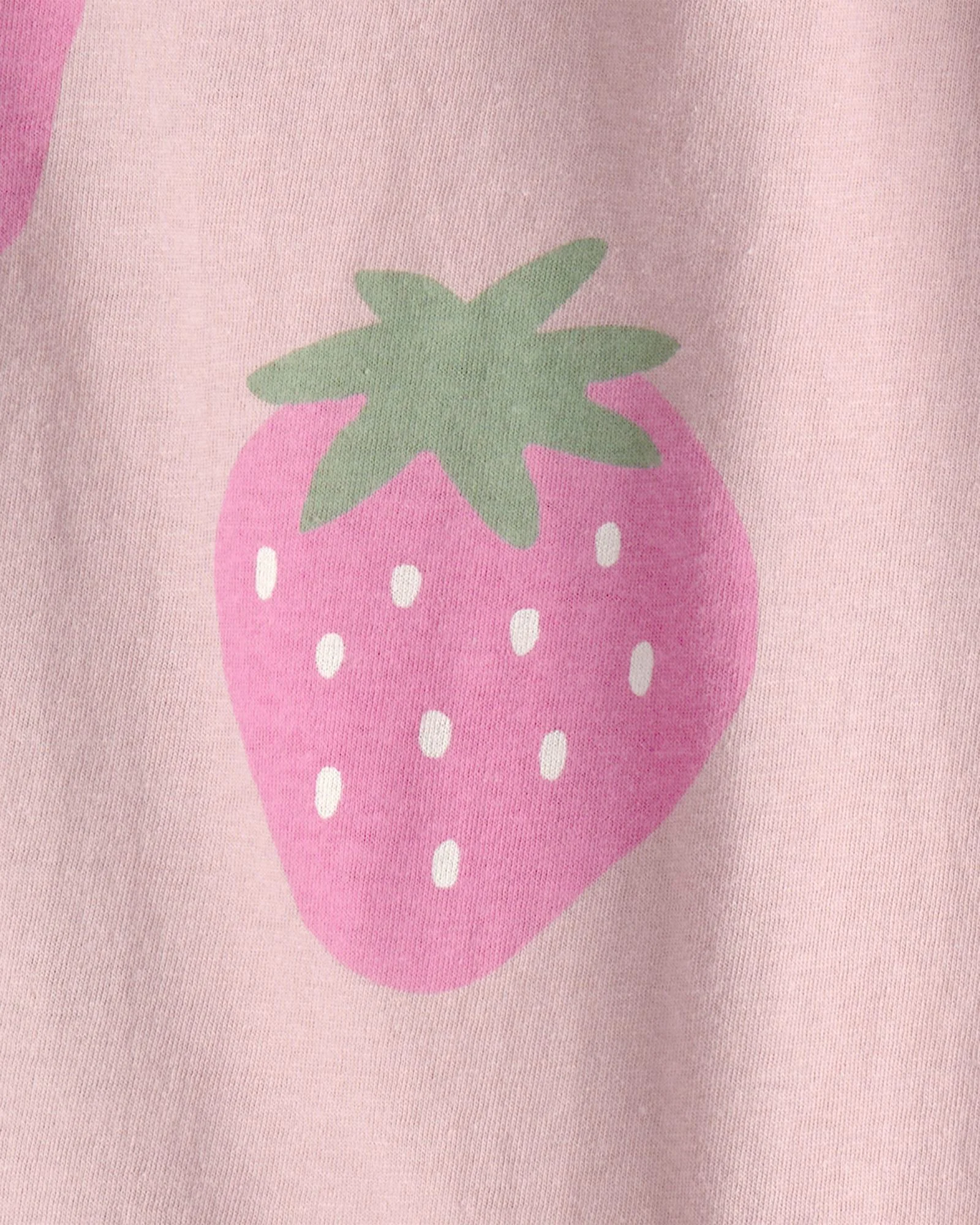 Carter's Tricou din bumbac Pink Strawberry foto