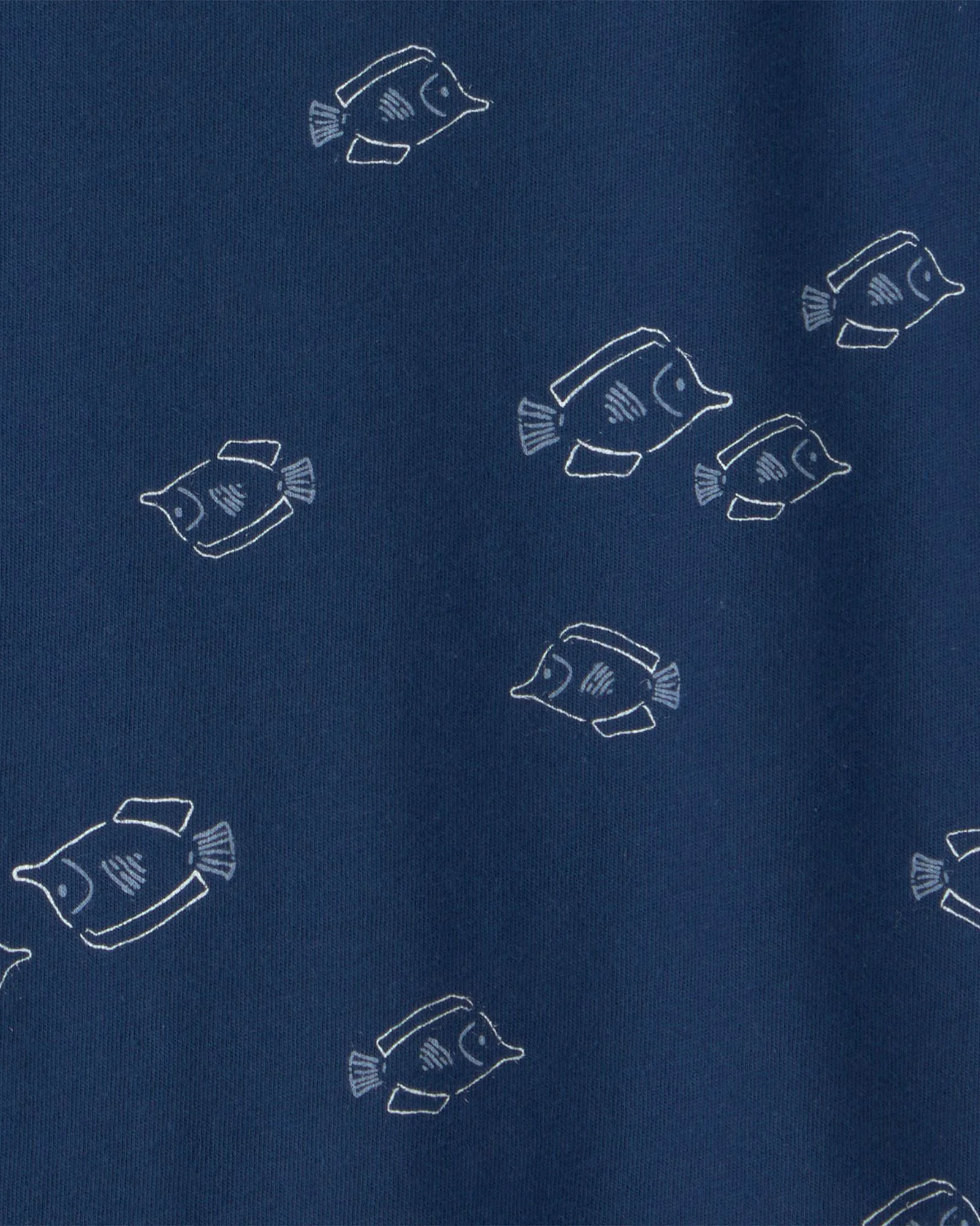 Carter's Tricou Navy Fish foto