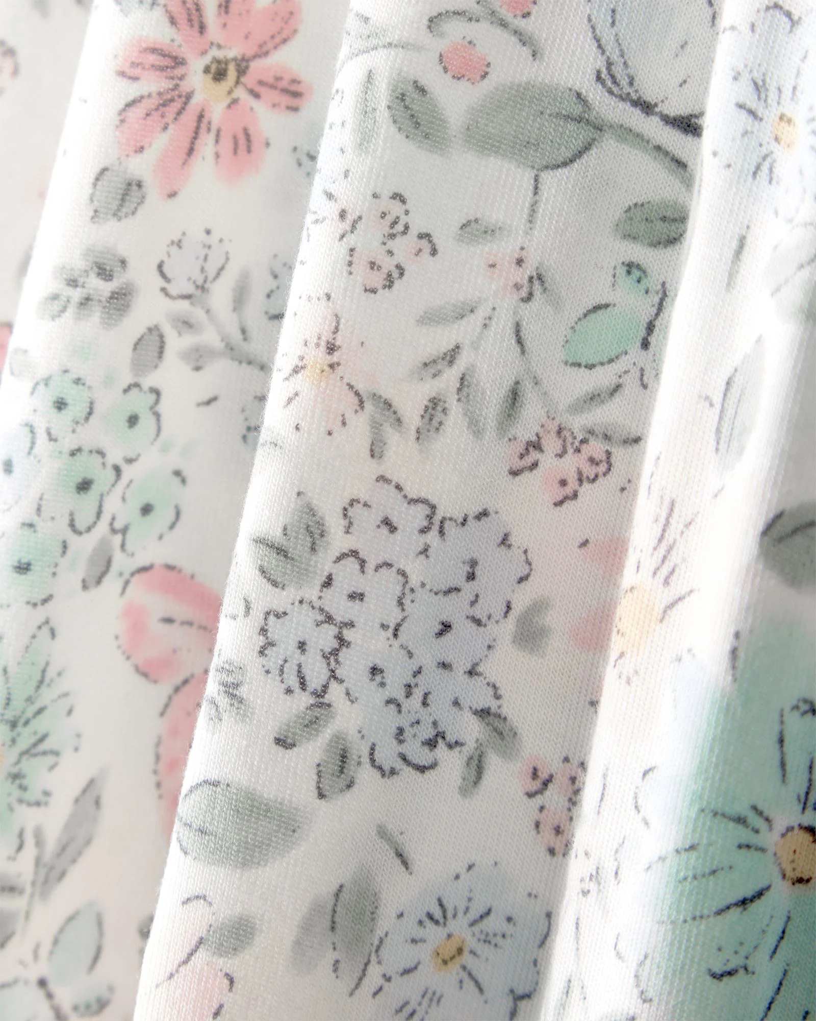 Carter's Комплект 2 бодиков с длинными рукавами PurelySoft Butterfly Garden foto