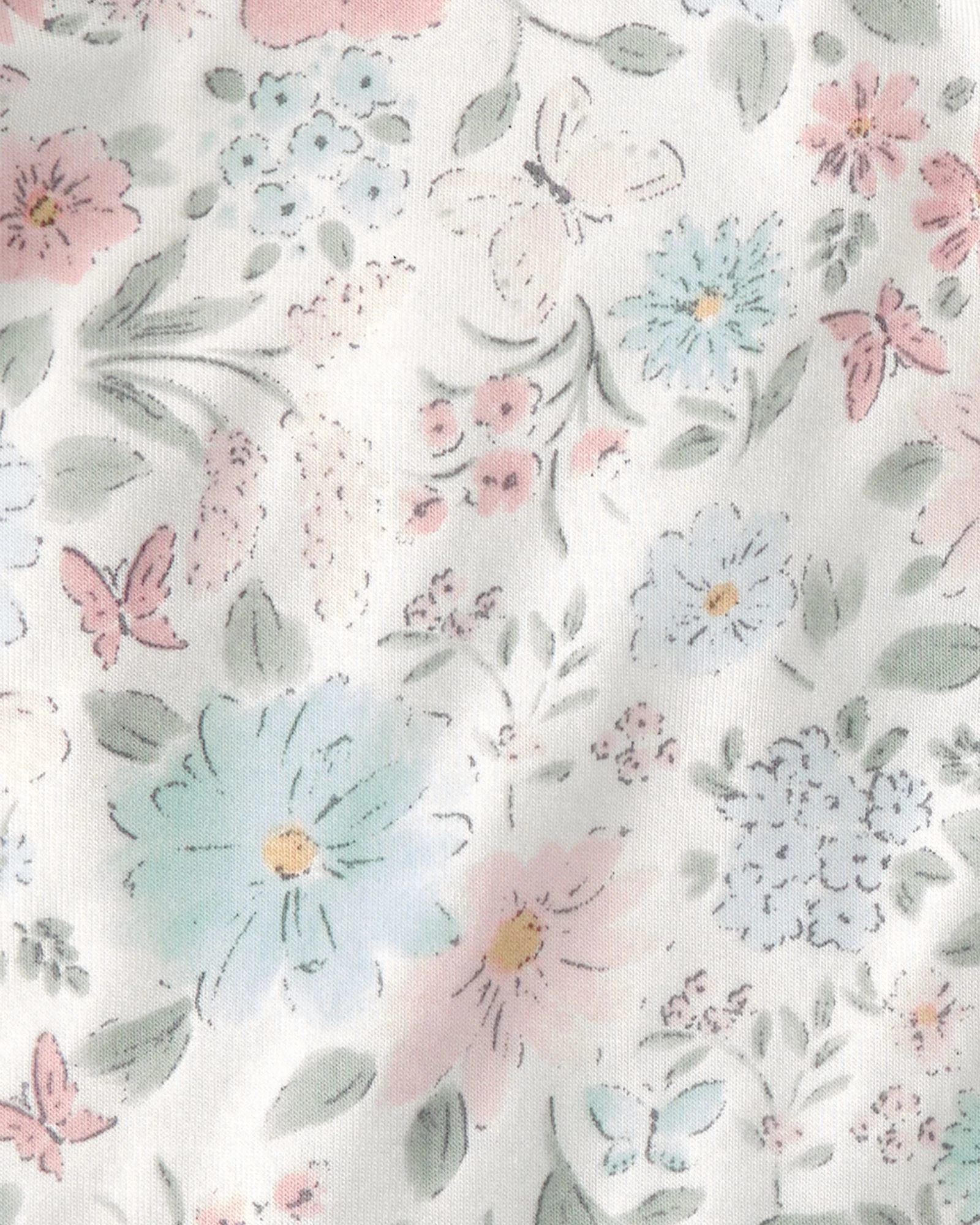 Carter's Комплект 2 бодиков с длинными рукавами PurelySoft Butterfly Garden foto