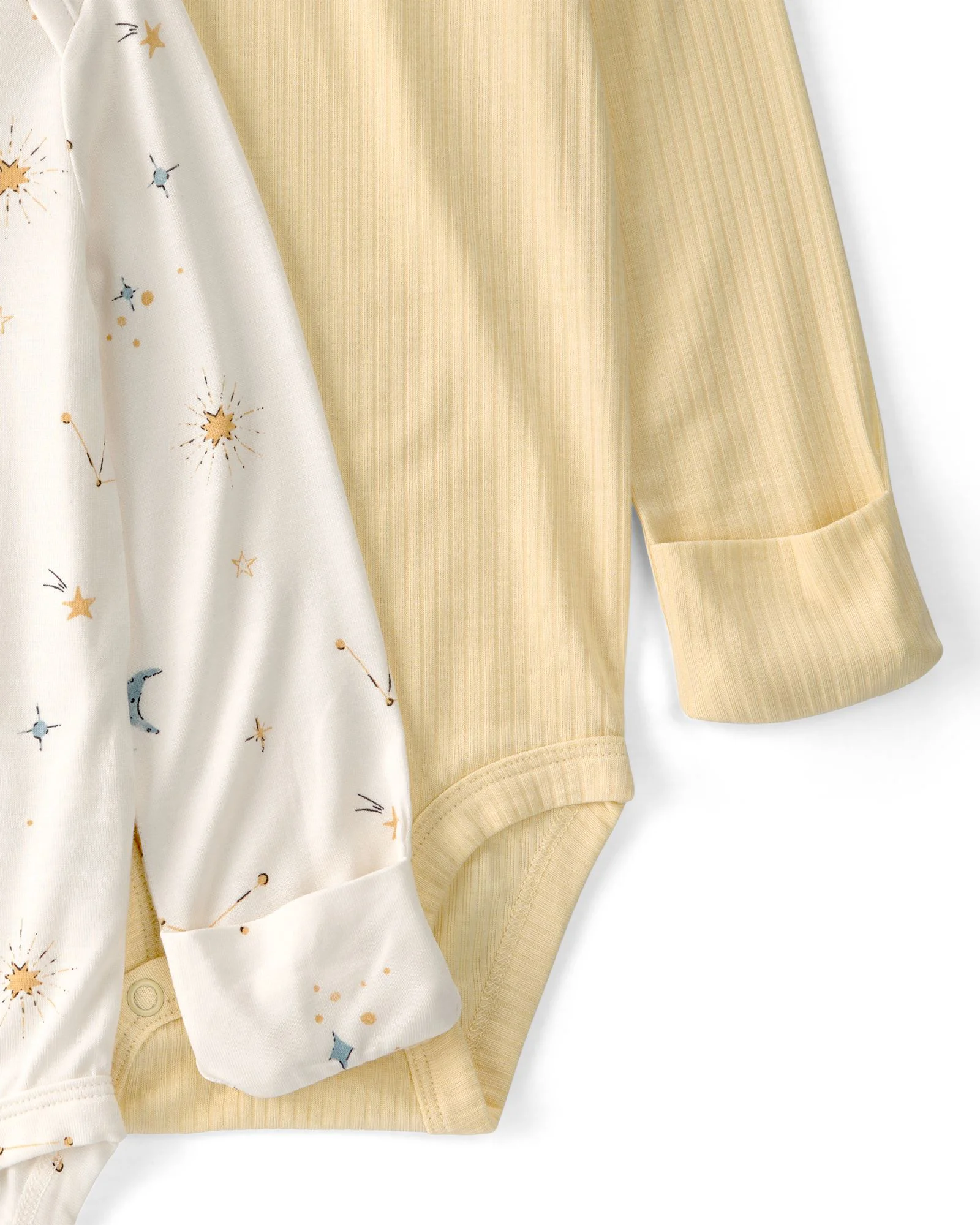 Carter's Set 2 body cu maneca lunga PurelySoft Constellation foto
