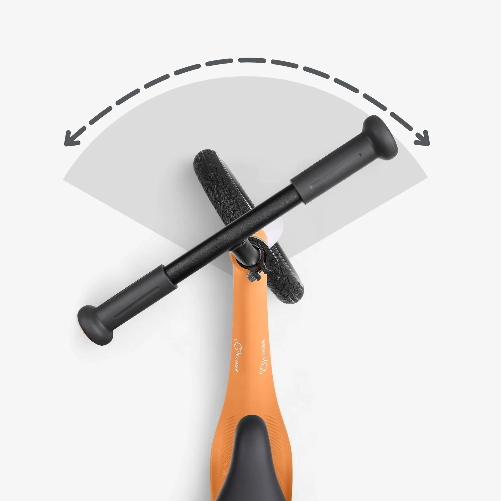 Беговел KikkaBoo Xplorer Orange foto