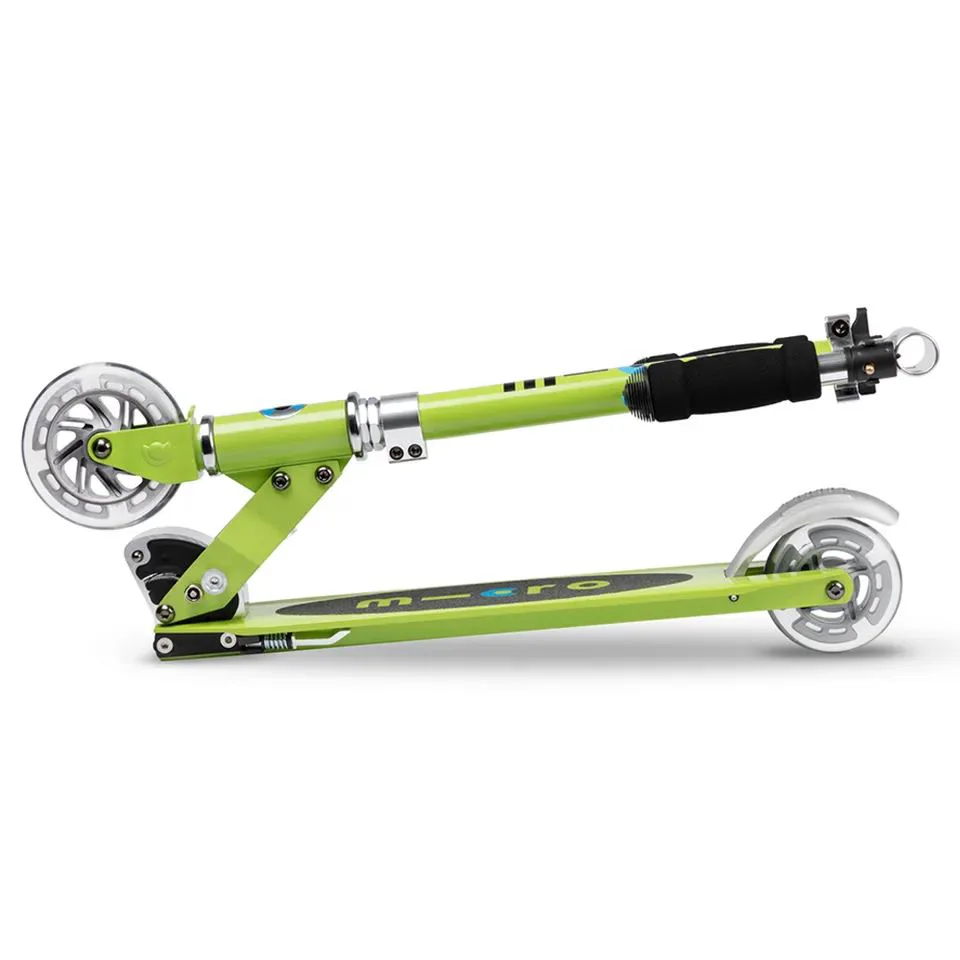 Trotineta Micro Sprite LED Chartreuse foto