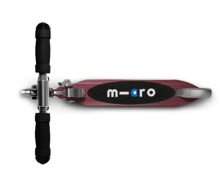 Trotineta Micro Sprite LED Autum Red foto