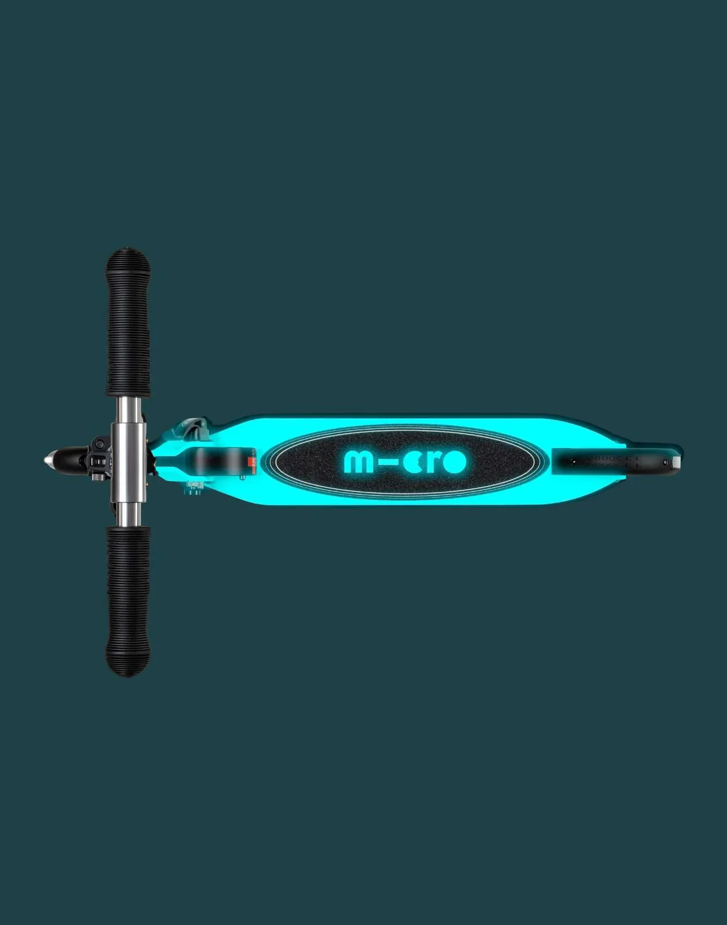 Trotineta Micro Sprite Glow LED White foto