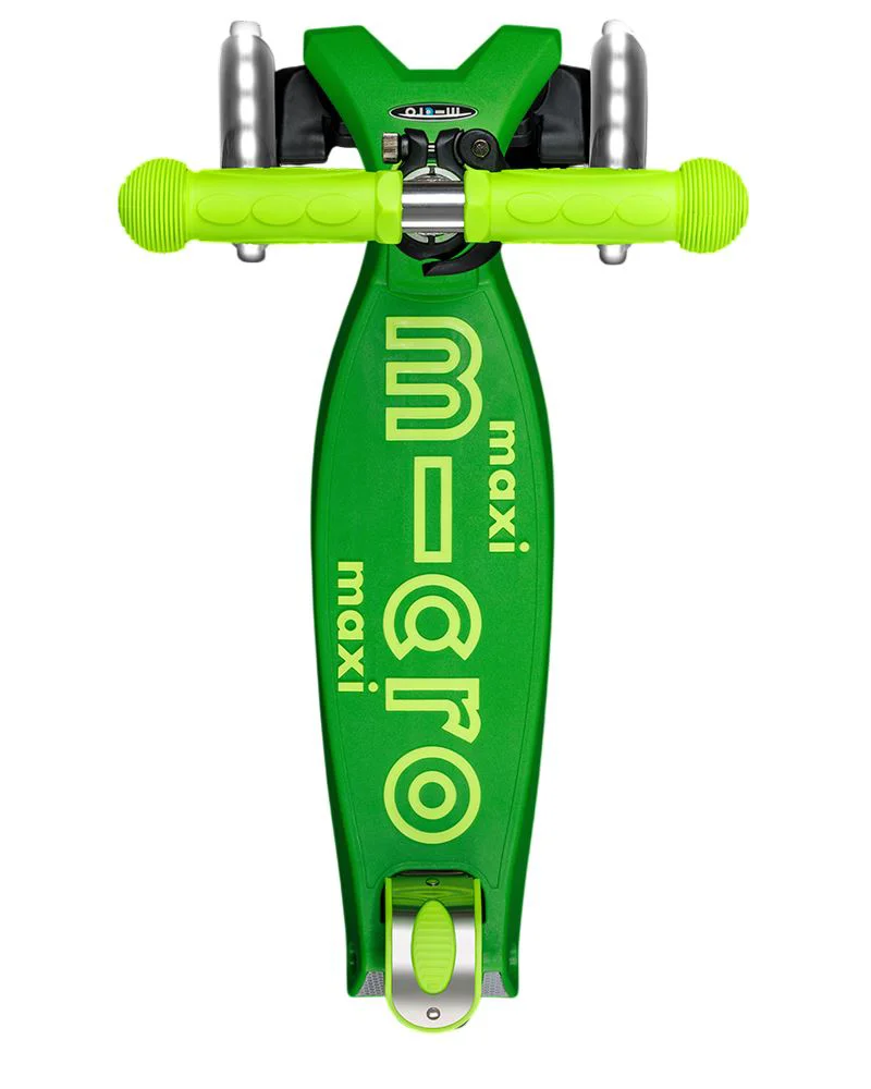 Trotineta Micro Maxi Deluxe Neon LED Parrot Green foto