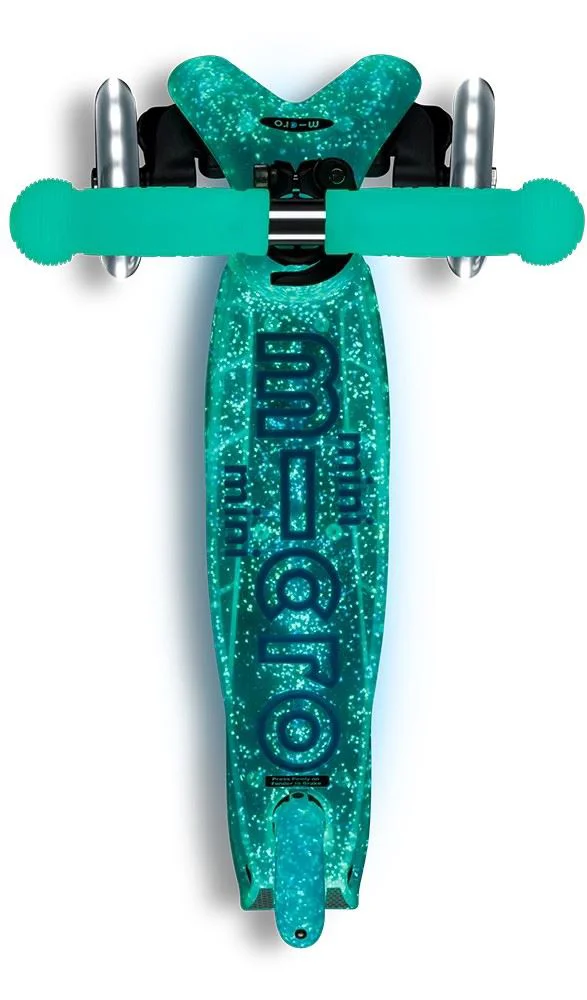 Trotineta Micro Mini Deluxe Foldable Orion LED Blue foto