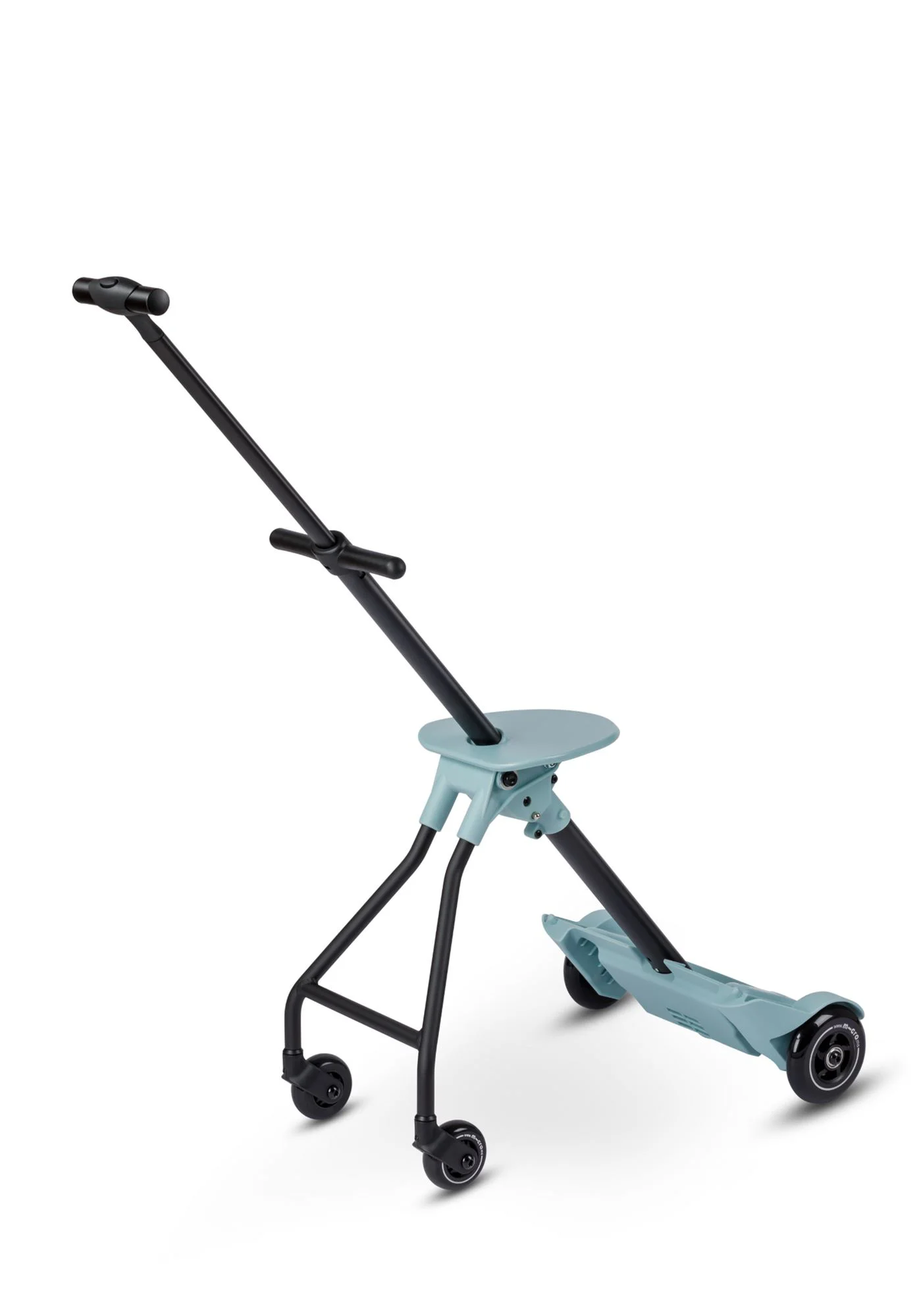 Troller Micro Ride On Luggage Eazy Frosty Blue Limited Edition foto